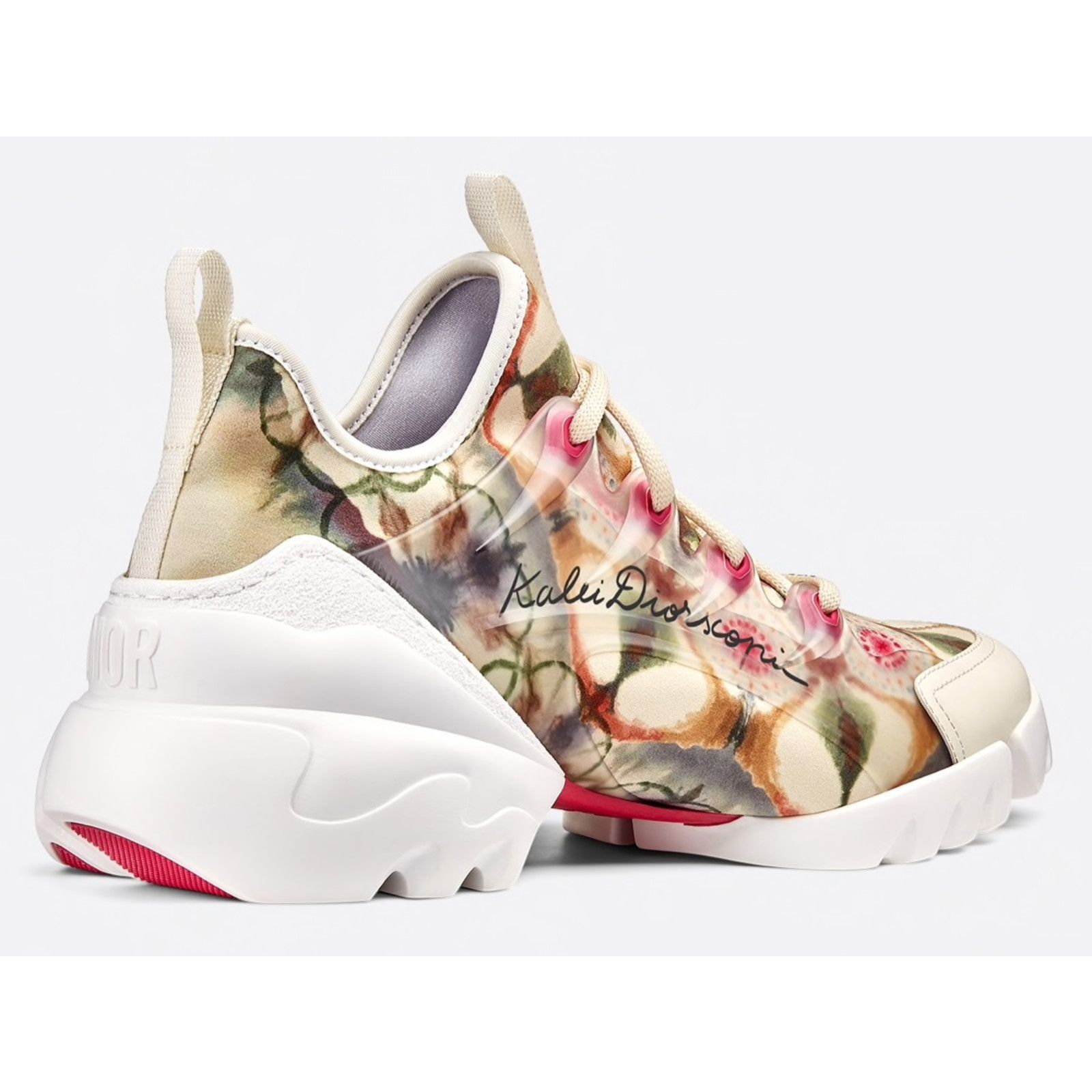 Dior Dior D Connect Lace Up Flat Trainer Sneaker 39.5 Size US 9.5 / IT 39.5 - 8 Thumbnail
