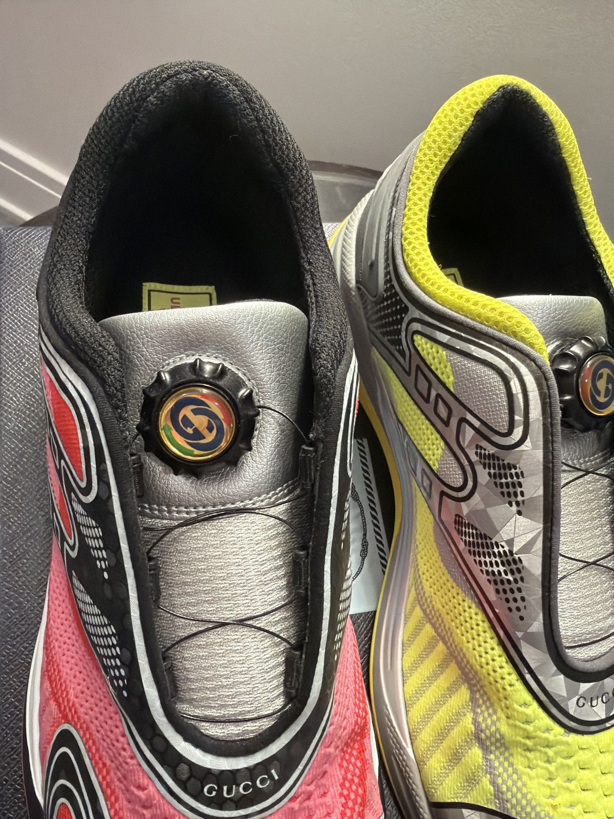 Gucci Gucci Ultrapace R BOA Dial Sneakers – 10.5– Rare Colorway Size US 10.5 / EU 43-44 - 8 Thumbnail