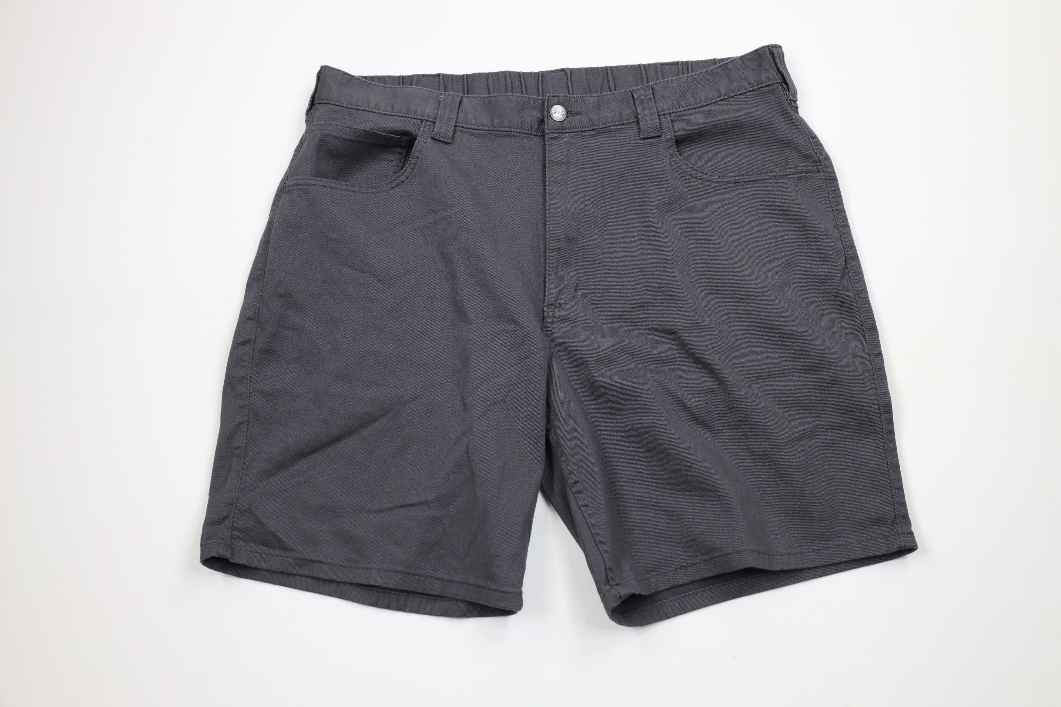 Carhartt × Vintage Carhartt Relaxed Fit Above Knee Cotton Twill Shorts Gray Size US 38 / EU 54 - 1 Thumbnail