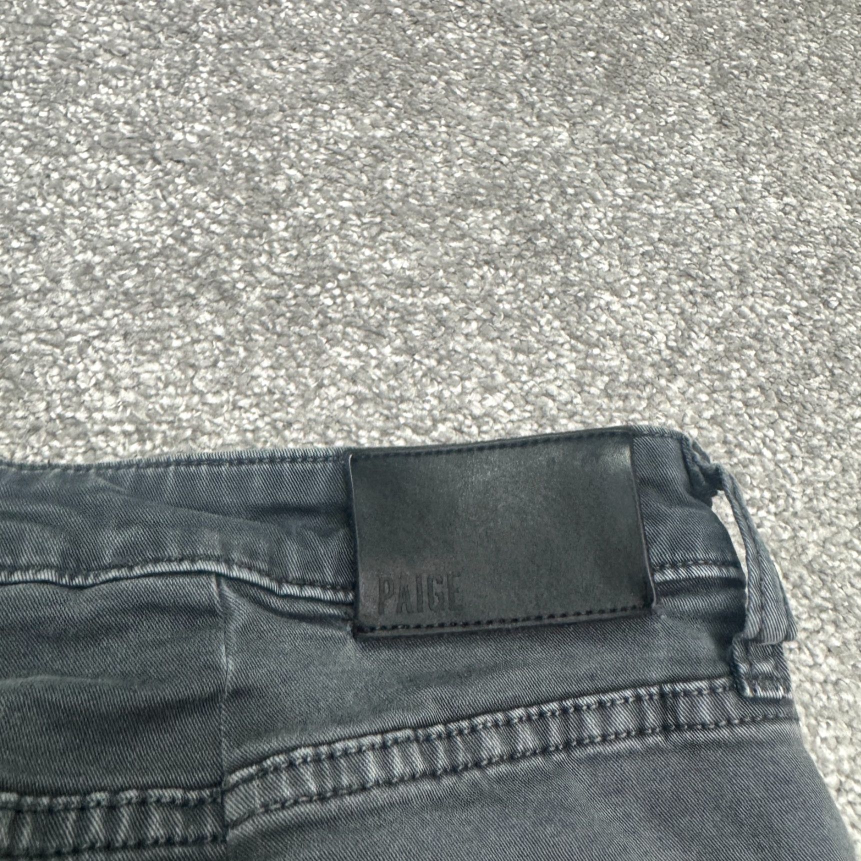 Paige Paige Slim Denim Jeans Men 33x30 Streetwear Vintage City 32x30 Gray Jeans Womens Mens Size 24" / US 00 / IT 34 - 4 Thumbnail