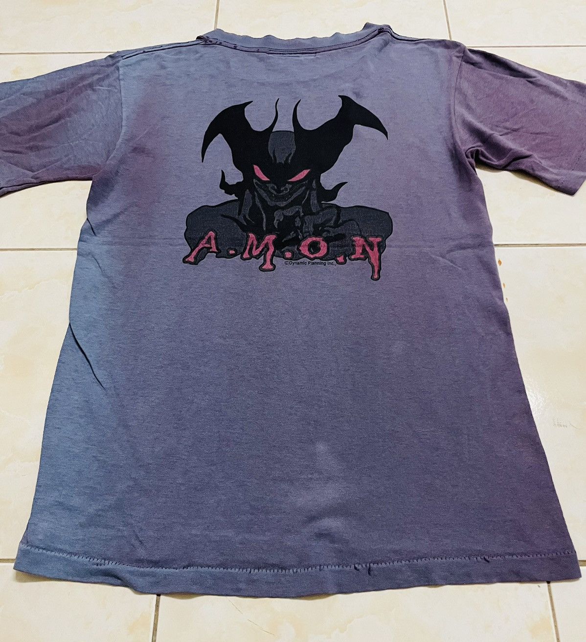 Vintage VINTAGE AMON HORROR GRAPHIC (DEVILMAN) SHIRTS Size US S / EU 44-46 / 1 - 8 Thumbnail