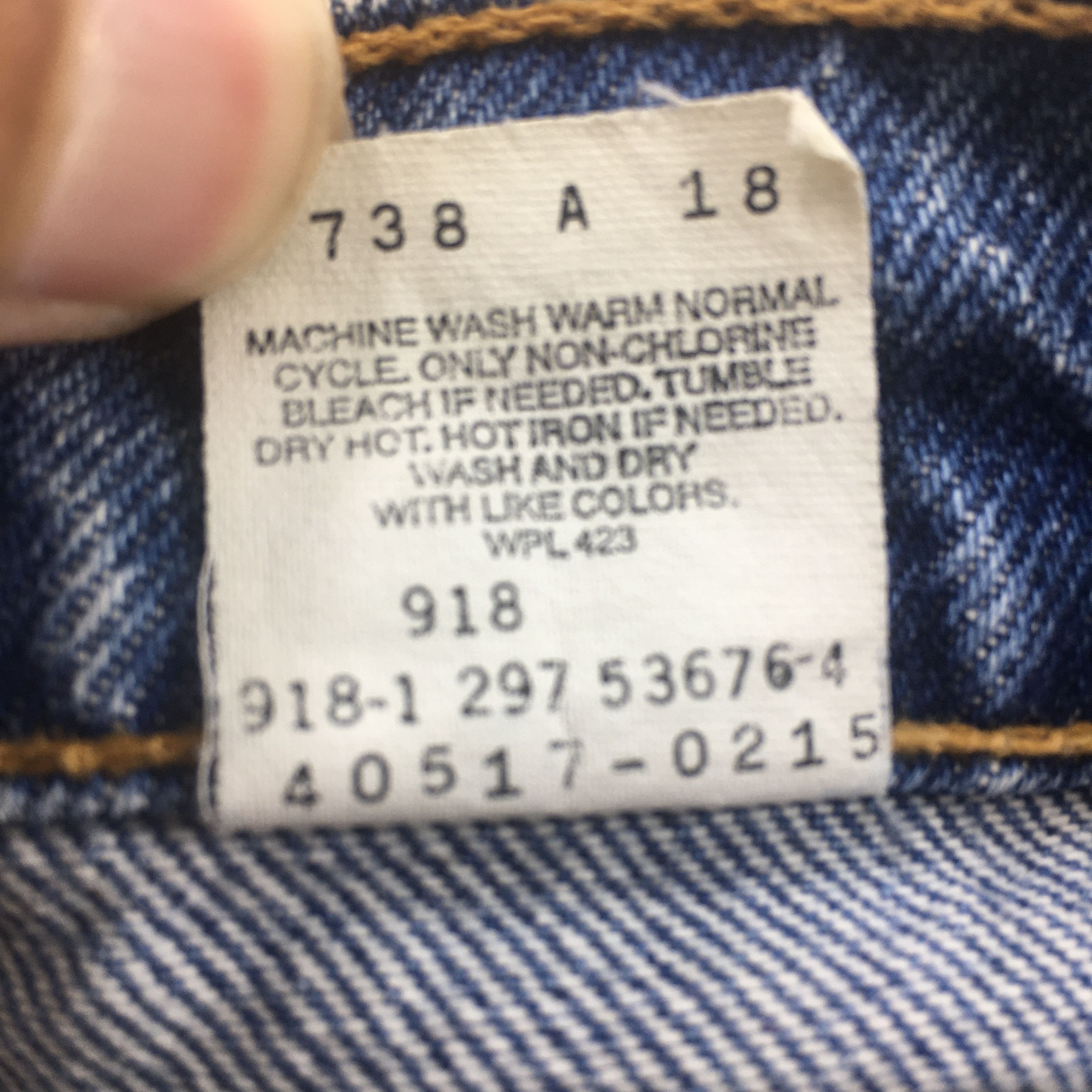 Levi's 32x28.5 80's Levi's 517 Bootcut Bell Bottom Jeans S1983 Size 32" / US 10 / IT 46 - 15 Thumbnail