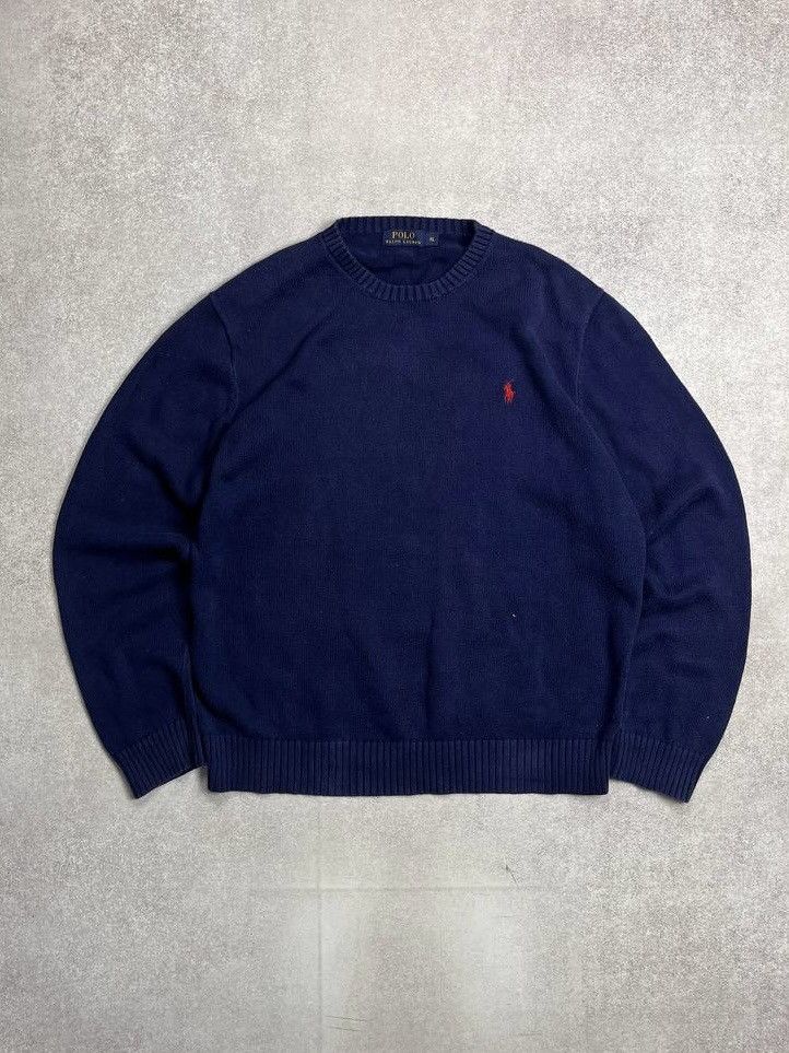 Polo Ralph Lauren × Vintage Vintage Polo Ralph Lauren Knit Sweater Rare Y2K XL Size US XL / EU 56 / 4 - 2 Thumbnail