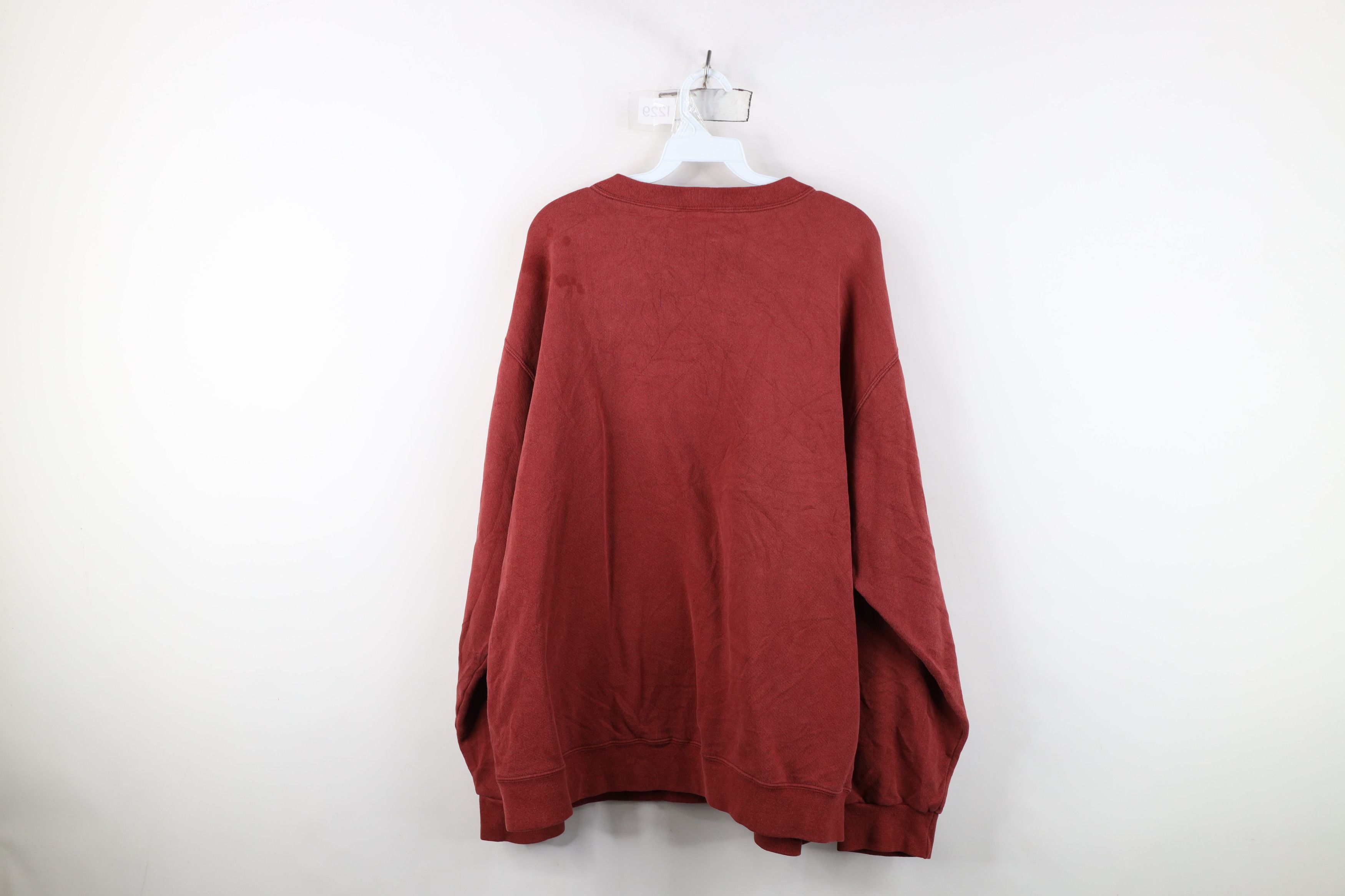 Nike Vintage 90s Nike Scott Mini Swoosh Crewneck Sweatshirt Size US XXL / EU 58 / 5 - 13 Thumbnail
