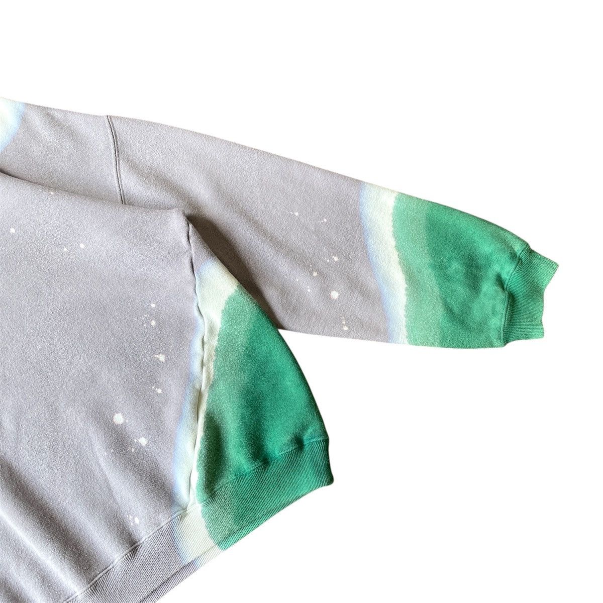 Beams Japan × Designer × NOMA t.d Very Rare NOMA td x Ray Beams “Lilies” Hand Dye Sweatshirt Size US XL / EU 56 / 4 - 4 Thumbnail