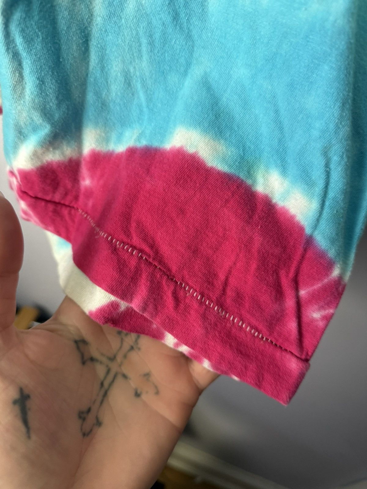 Vintage Vintage 1980s Tye Dye PaperThin Single Stitch Tee Size US XXL / EU 58 / 5 - 4 Thumbnail