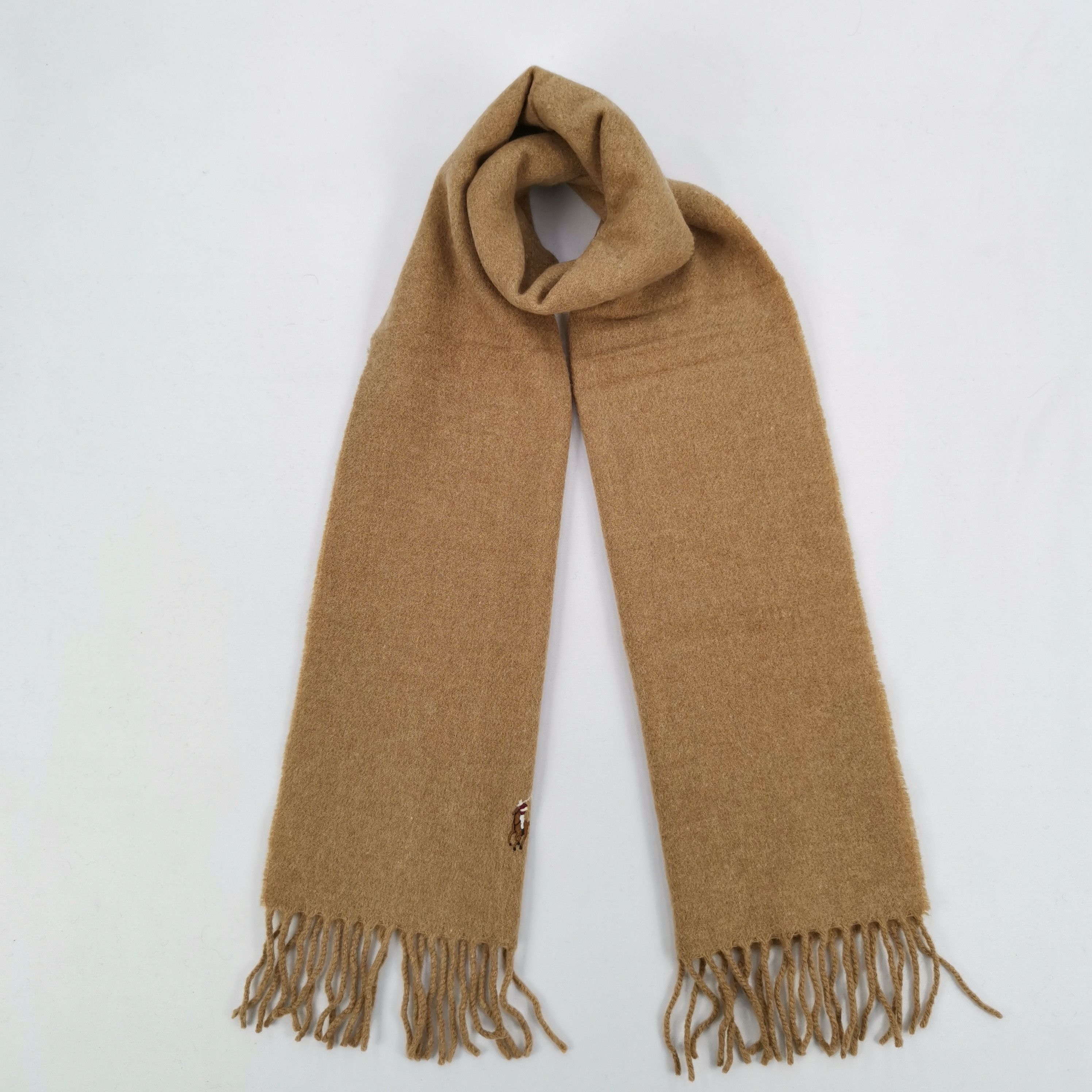 Polo Ralph Lauren Vintage Polo Ralph Lauren Scarf Muffler Wool Scarves Size ONE SIZE - 1 Thumbnail