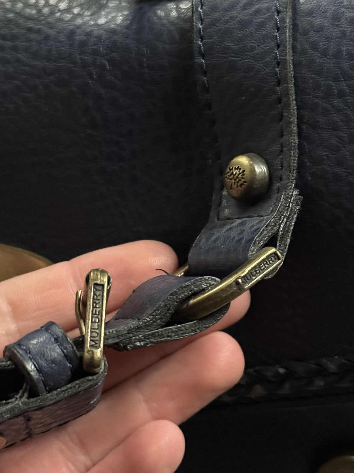 Mulberry Mulberry Bayswater Leather Tote Handbag Shoulder Belt Bag Size ONE SIZE - 20 Thumbnail