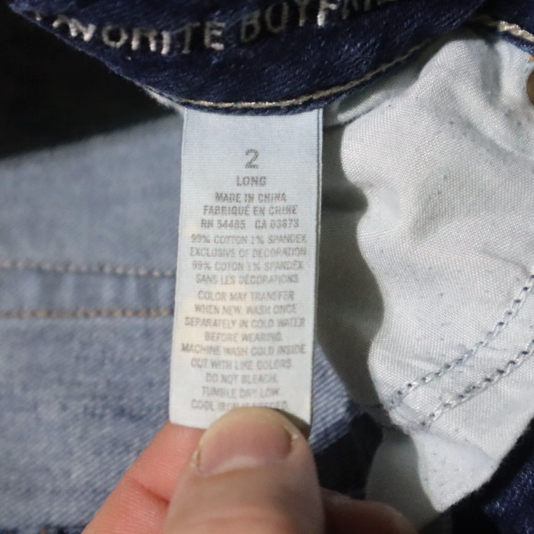 American Eagle Outfitters American Eagle Outfitters Jeans Regular Women 2 Blue Cotton Blend Stretch Skinny Inseam 30 in 28 in Size 26" / US 2 / IT 38 - 4 Thumbnail