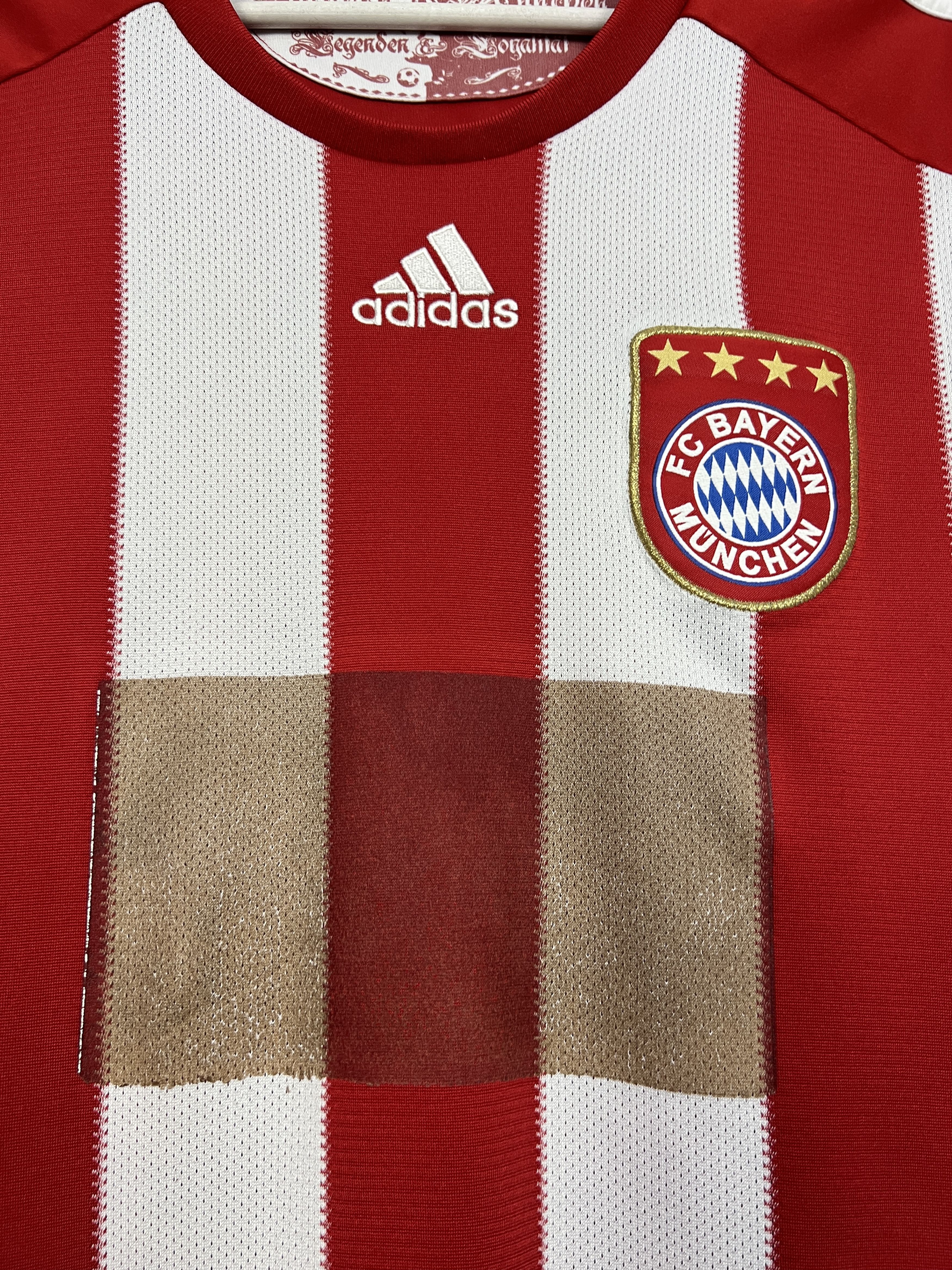 Adidas Bayern Munich Home football shirt 2010 Soccer Adidas Jersey Size US L / EU 52-54 / 3 - 3 Thumbnail