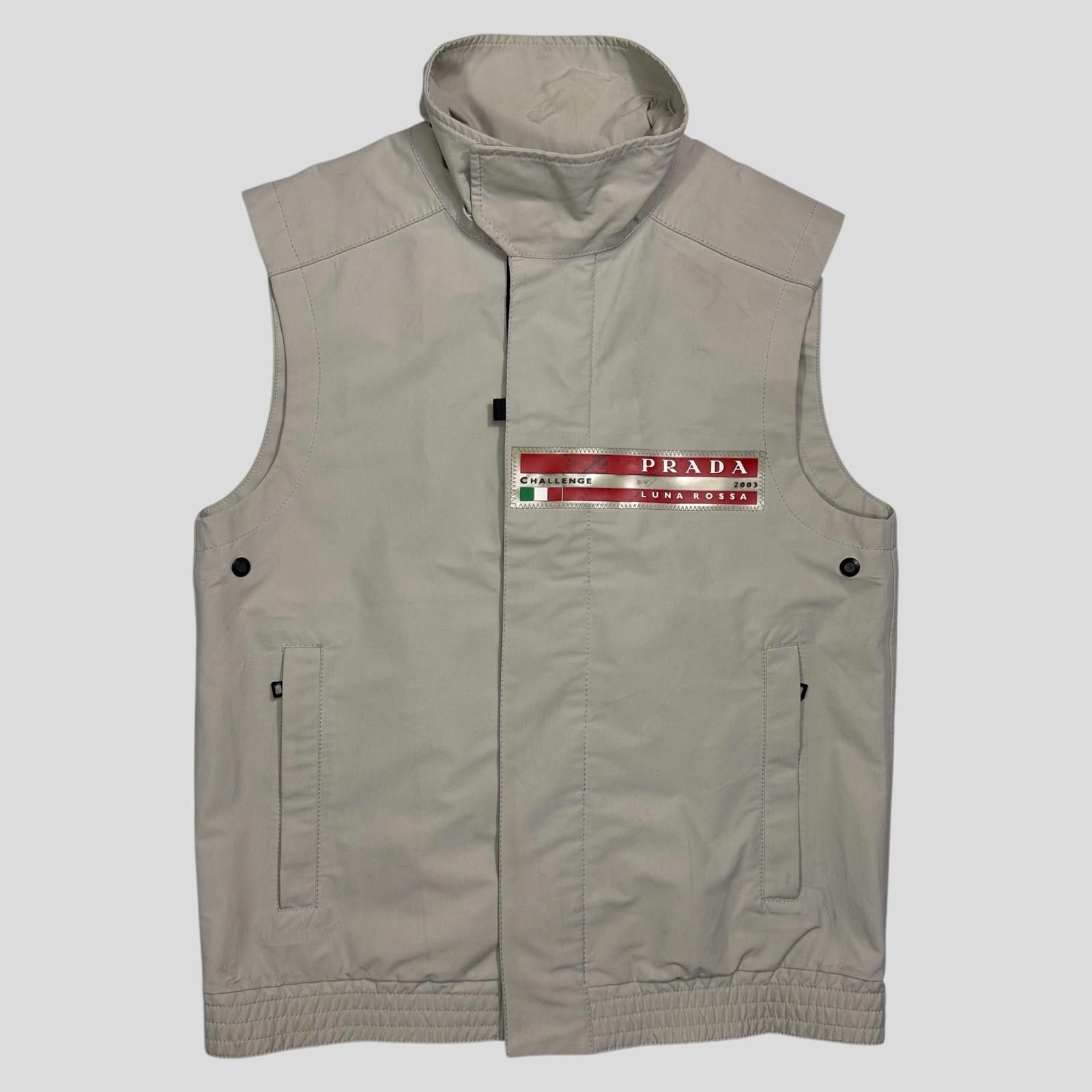 Prada Prada Luna Rossa 2003 Goretex Sailing Gilet Vest - M Size US M / EU 48-50 / 2 - 2 Thumbnail