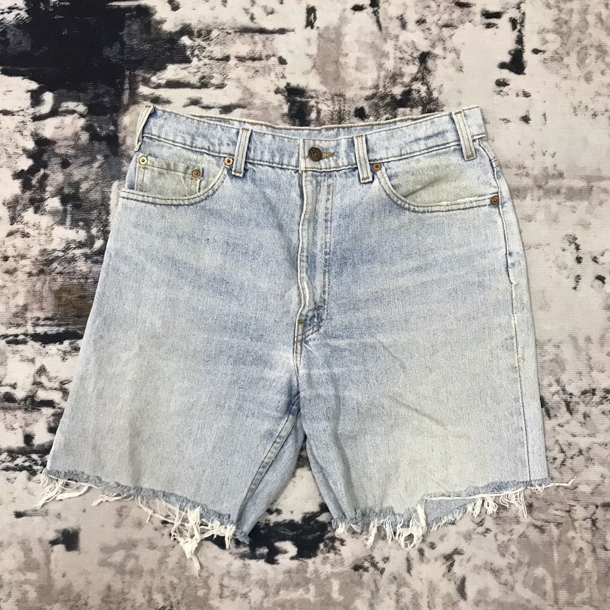 Levi's Vintage Clothing × Vintage Vintage Levis 525 Denim Jeans Short Customade Size US 30 / EU 46 - 1 Thumbnail