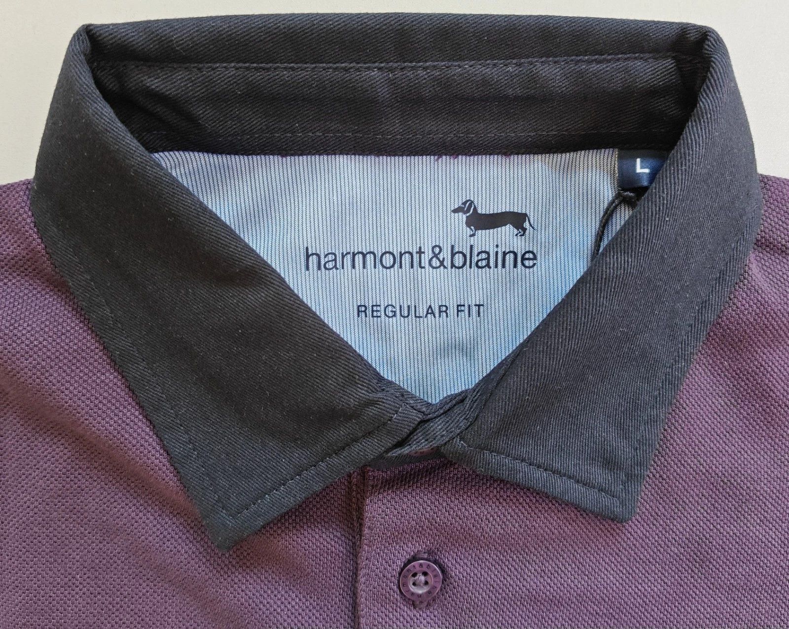 Harmont & Blaine Harmont & Blaine Longsleeves Polo Shirt ASM/2119 Size US L / EU 52-54 / 3 - 5 Thumbnail