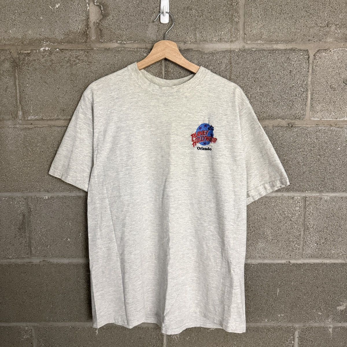 Planet Hollywood Vintage Planet Hollywood Orlando Grey Tee Mens XL Size US XL / EU 56 / 4 - 1 Thumbnail