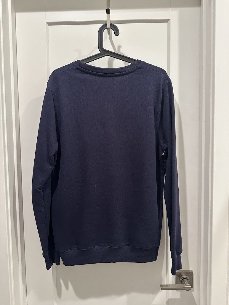 A.P.C. A.P.C. Navy Blue Reverse Mirror Logo Sweatshirt Size US S / EU 44-46 / 1 - 3 Thumbnail