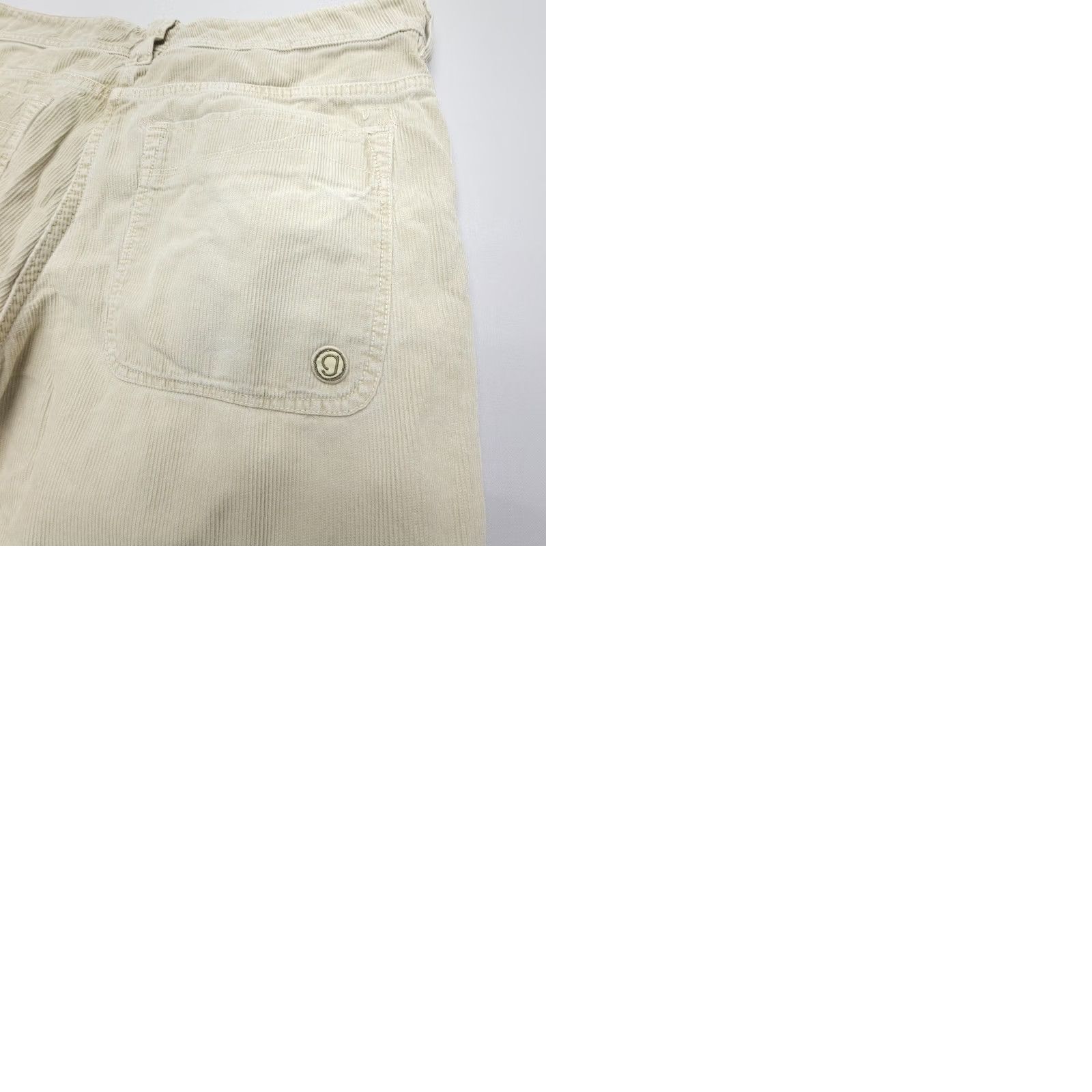 Gramicci Gramicci Corduroy Pants Mens 32 x 31 Baggy Straight Street Gorpcore Outdoor Casual Workwear Beige Corduroy 5-Pocket Design Relaxed Fit Mens Size US 32 / EU 48 - 9 Thumbnail