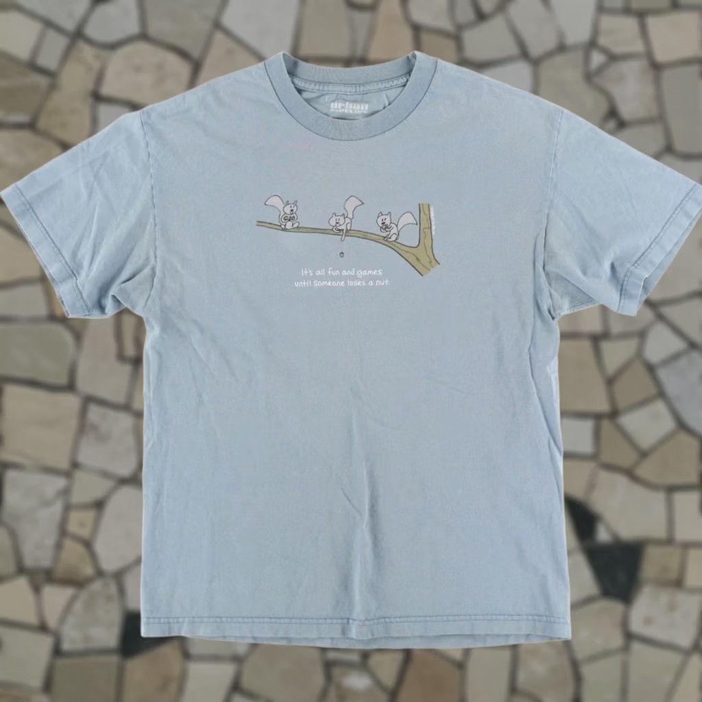 Urban Republic Urban Republic Squirrel Lose a Nut Solid T-Shirt Blue Men's L Size US L / EU 52-54 / 3 - 1 Thumbnail