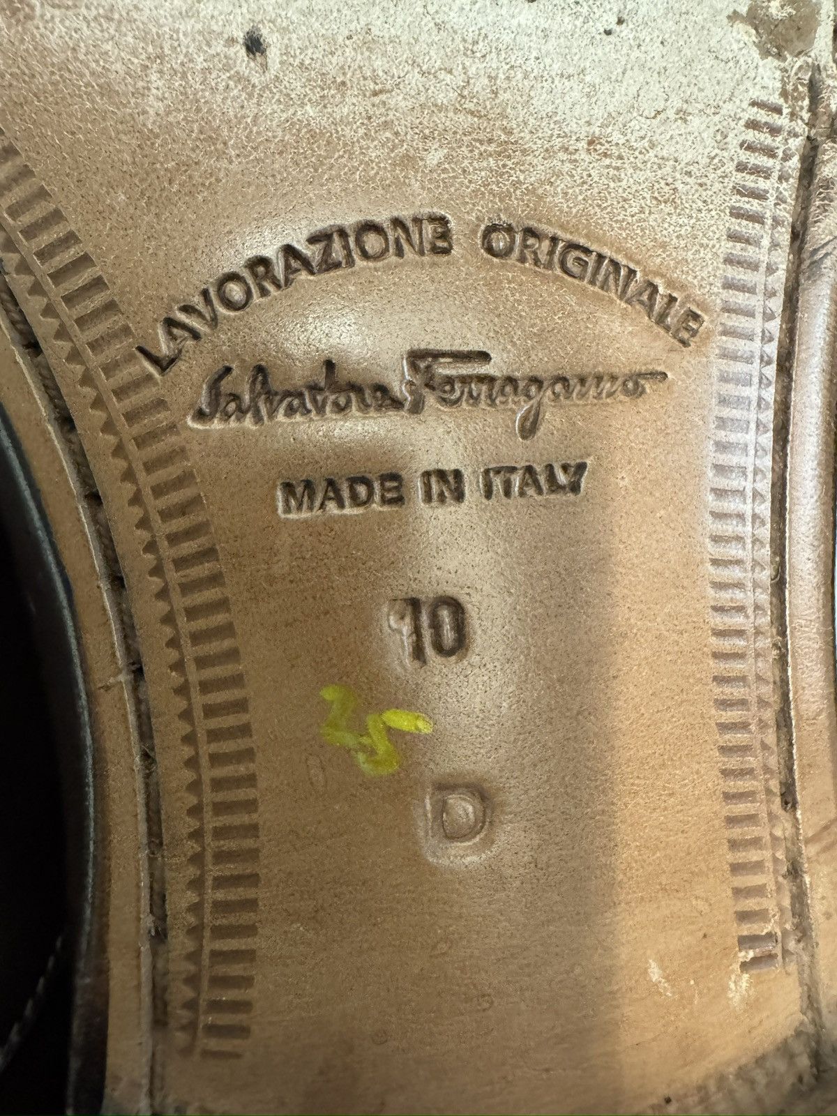 Salvatore Ferragamo Salvatore Ferragamo Square Toe Oxford Dress Shoe 10 D $900 Size US 10 / EU 43 - 8 Thumbnail