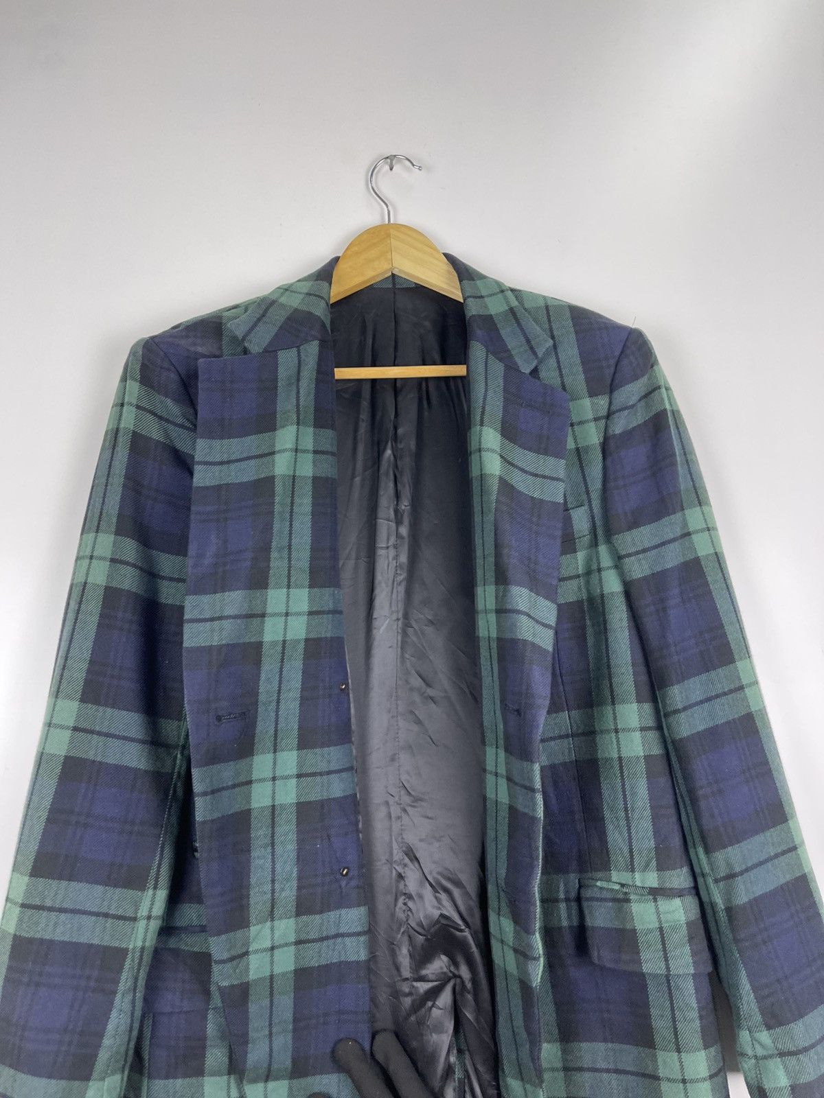 Designer Italian Tartan Jacket made in Italy Size US S / EU 44-46 / 1 - 9 Thumbnail