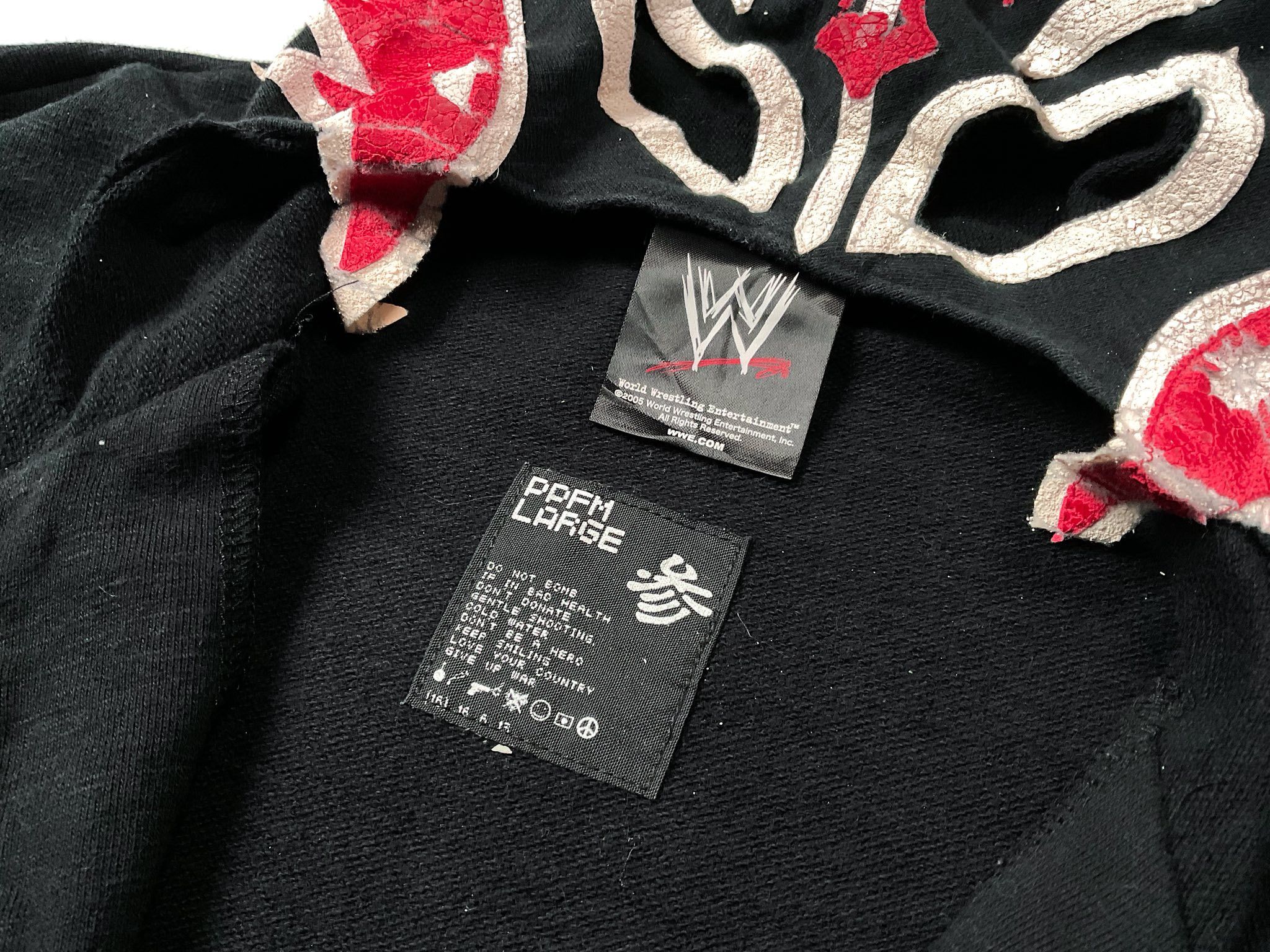 PPFM Vtg 00's PPFM x WWE " Ray Mysterio " Mask Zipper Hoodie Size US L / EU 52-54 / 3 - 4 Thumbnail