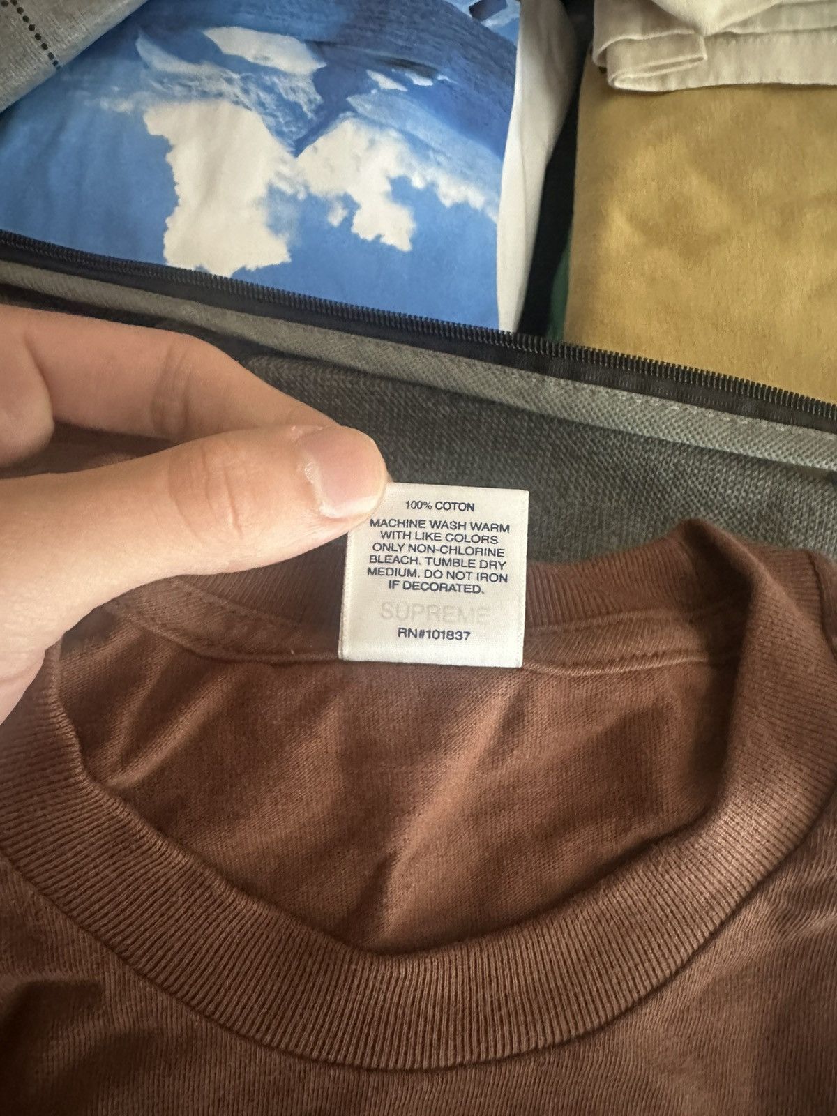 Supreme Supreme graphic t shirt brown Size US L / EU 52-54 / 3 - 4 Thumbnail