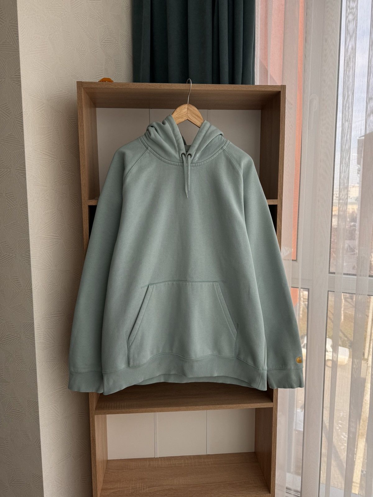 Carhartt × Carhartt Wip × Vintage Vintage Carhartt WIP Baggy Heavyweight Hooded Chase Sweat Size US XXL / EU 58 / 5 - 8 Thumbnail