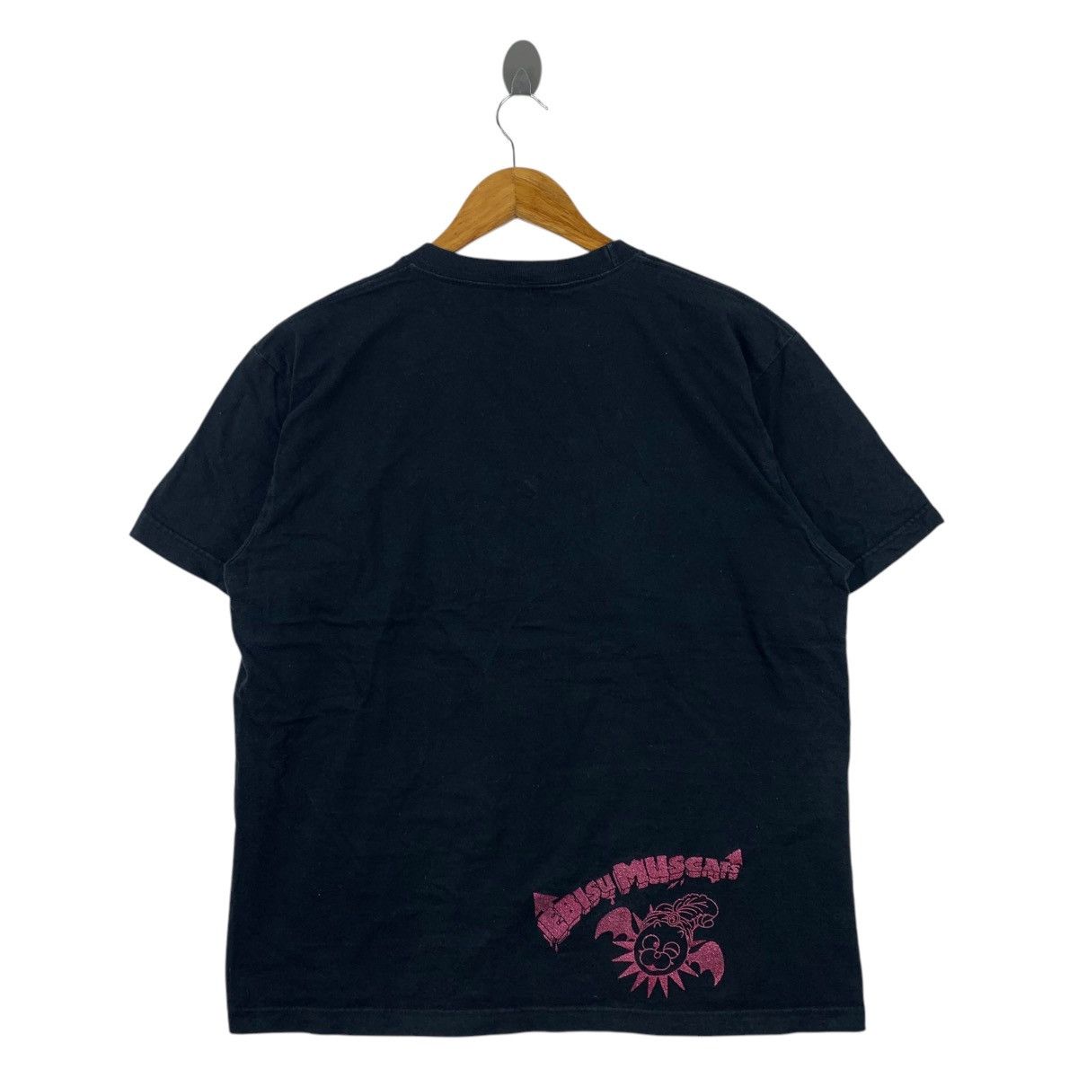 Japanese Brand EBISU MUSCATS Japanese AV Idol Jpop Logo Print Black Shirt Size US L / EU 52-54 / 3 - 3 Thumbnail