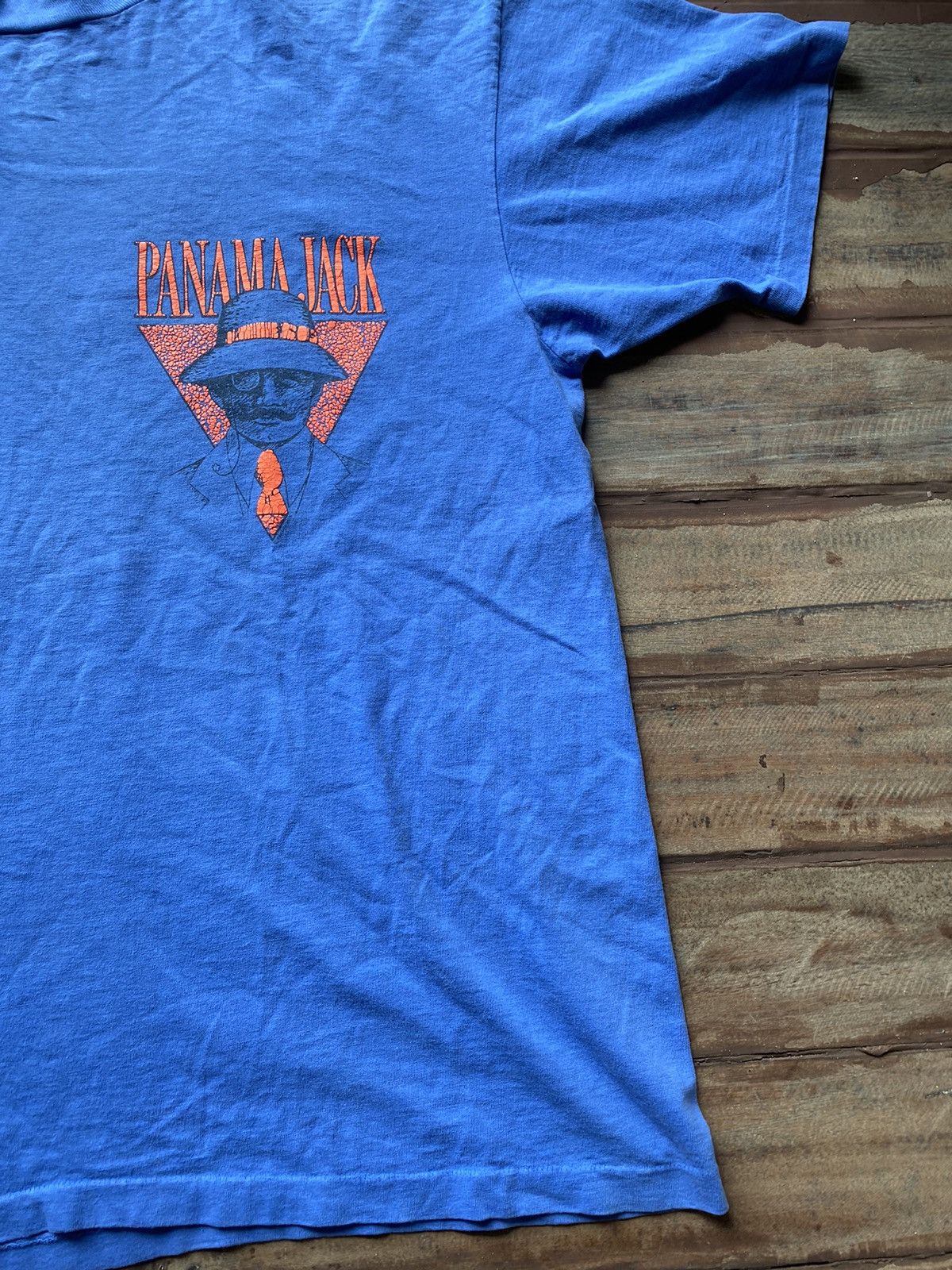 Panama Jack × Vintage Vintage Panama Jack T shirts 1990s Size US XL / EU 56 / 4 - 5 Thumbnail