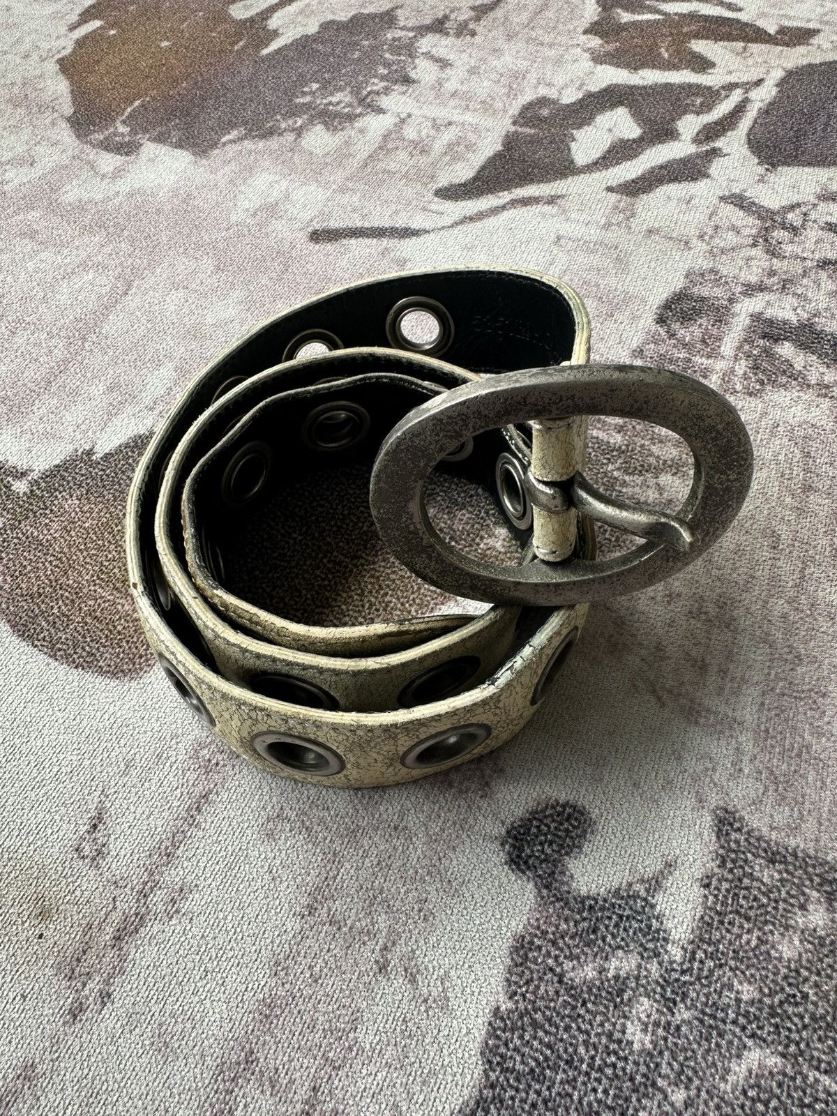 5351 POUR LES HOMMES 00's 5351 Pour Les Hommes eyelet rocker belt Size ONE SIZE - 2 Thumbnail