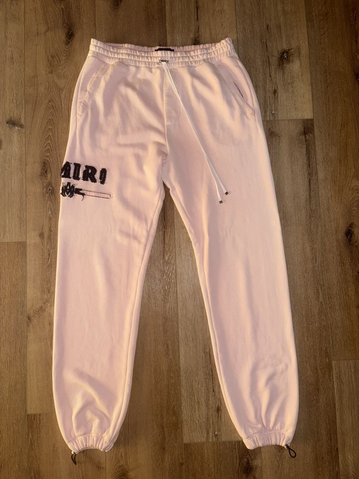 Amiri Amiri Sweatpants Light Pink Size 36 - Rare Colorway Size US 36 / EU 52 - 1 Thumbnail