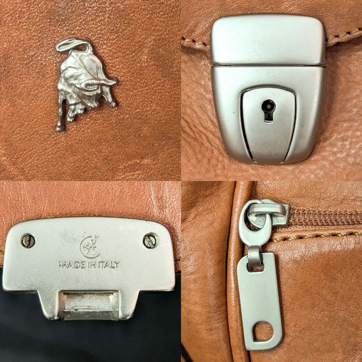 Other SCHEDONI Ferrari Lamborghini Leather Backpack - ULTRA RARE Size ONE SIZE - 7 Thumbnail