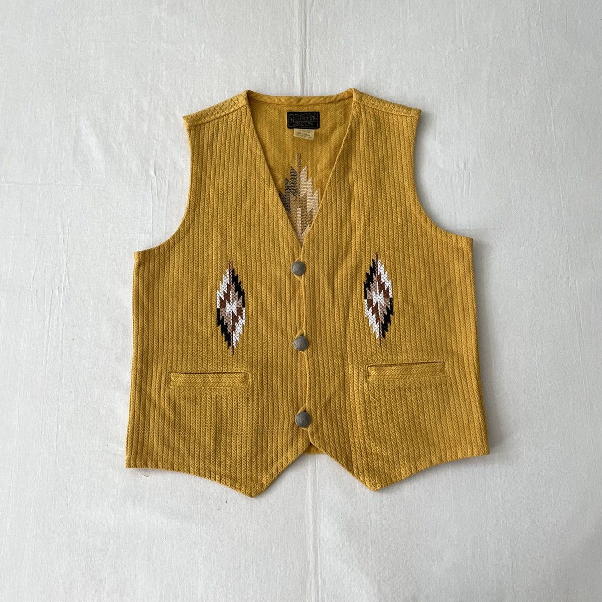Toyo Enterprises Houston Japan Navajo Motif Ortega Chimayo Vest Size US S / EU 44-46 / 1 - 1 Thumbnail