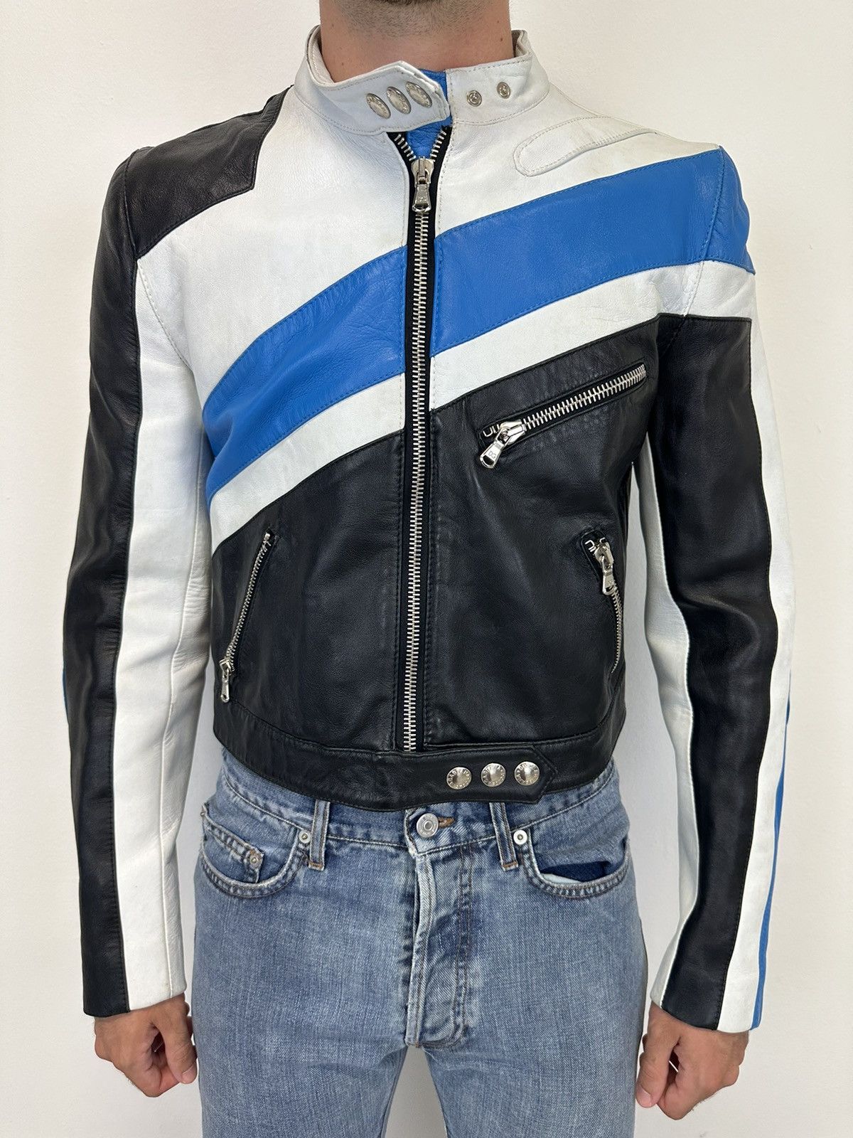 Archival Clothing × Dolce & Gabbana RARE SIZE SS2001 Runway biker 