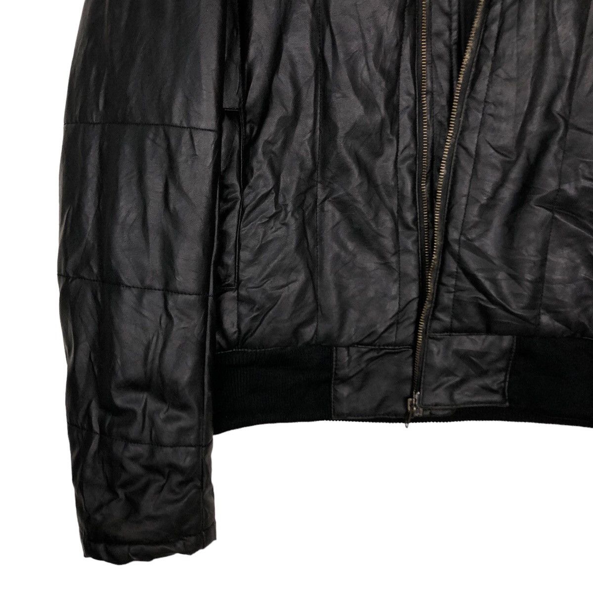 Issey Miyake 🔥Vintage Biker Soft Leather Jacket Jun Japan Made Size US M / EU 48-50 / 2 - 4 Thumbnail
