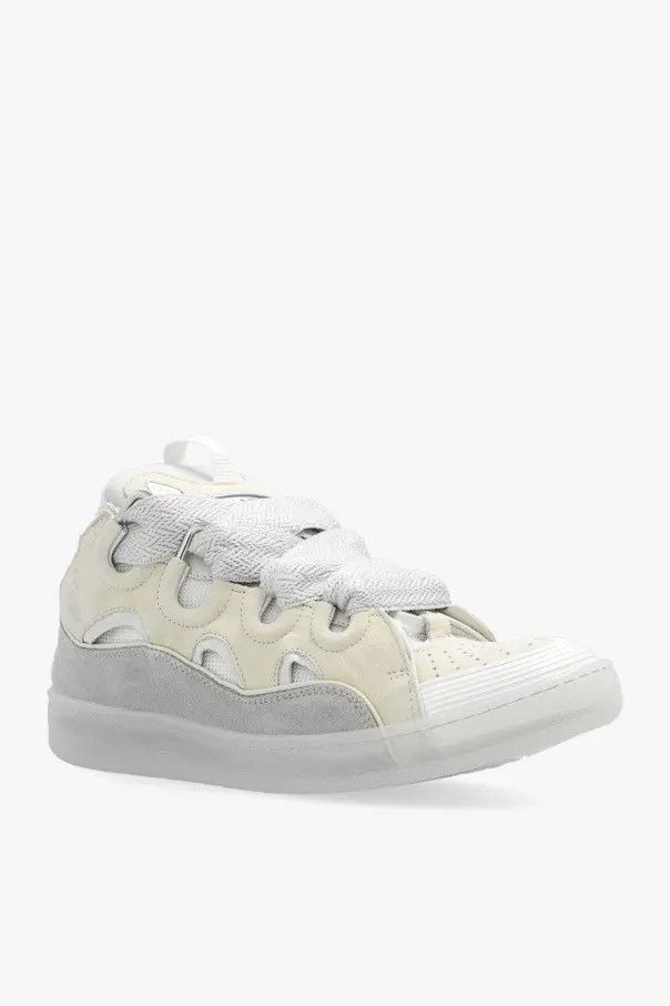 Lanvin oc11z0325 Curb Low-Top Sneakers in Multicolor Size US 8.5 / EU 41-42 - 4 Thumbnail