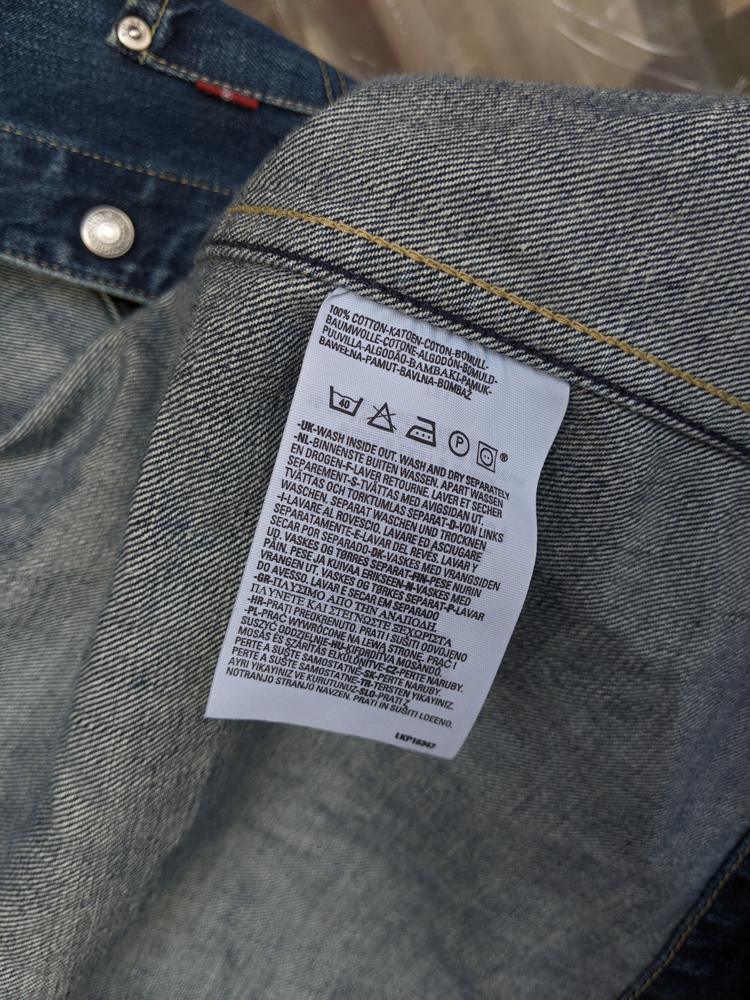 Levi's Levis Engineered Jeans Denim Jacket Vintage Lee Polo ACNE Size US XL / EU 56 / 4 - 24 Thumbnail