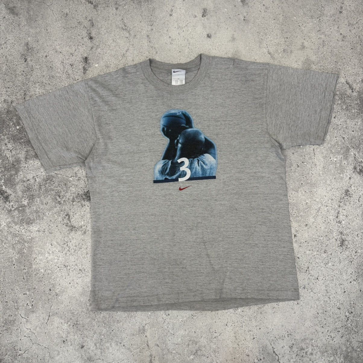 Nike × Vintage Vintage Nike 90s Got Em 3 Point Jordan Basketball T Shirt Size US L / EU 52-54 / 3 - 2 Thumbnail