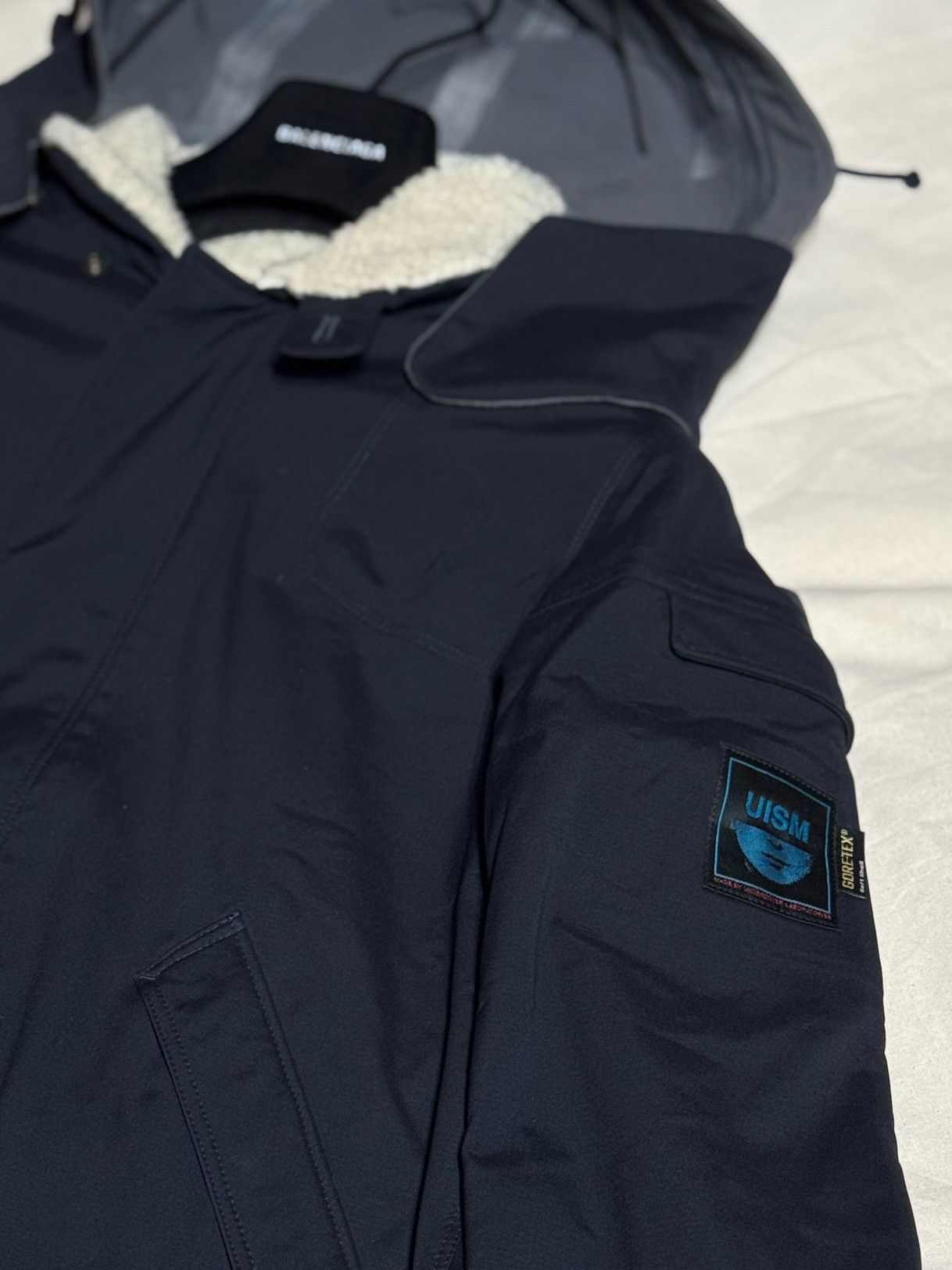 Undercover FISHTAIL PARKA GORE TEX BLUE DETACHABLE HOOD JACKET Size US L / EU 52-54 / 3 - 4 Thumbnail