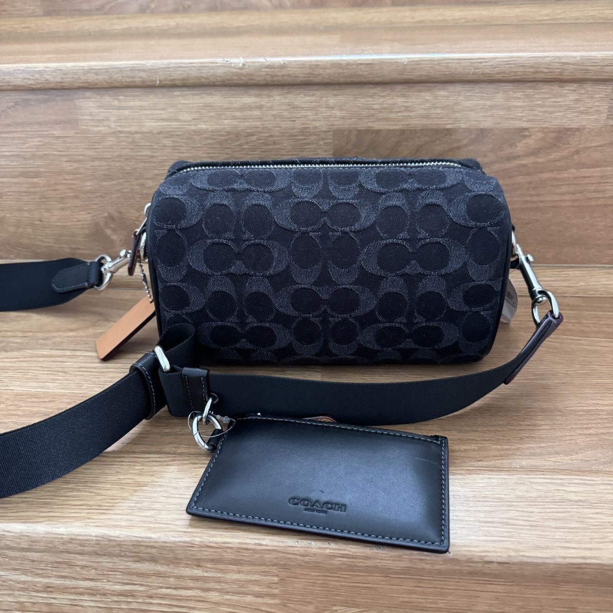 Coach coach Axel Men s Crossbody Bag In Signature Denim CO945 Grailed