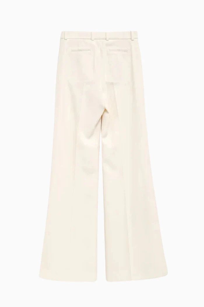 Chloe o1y0825 Casual Pant in Cream Size 27" / US 4 / IT 40 - 2 Thumbnail