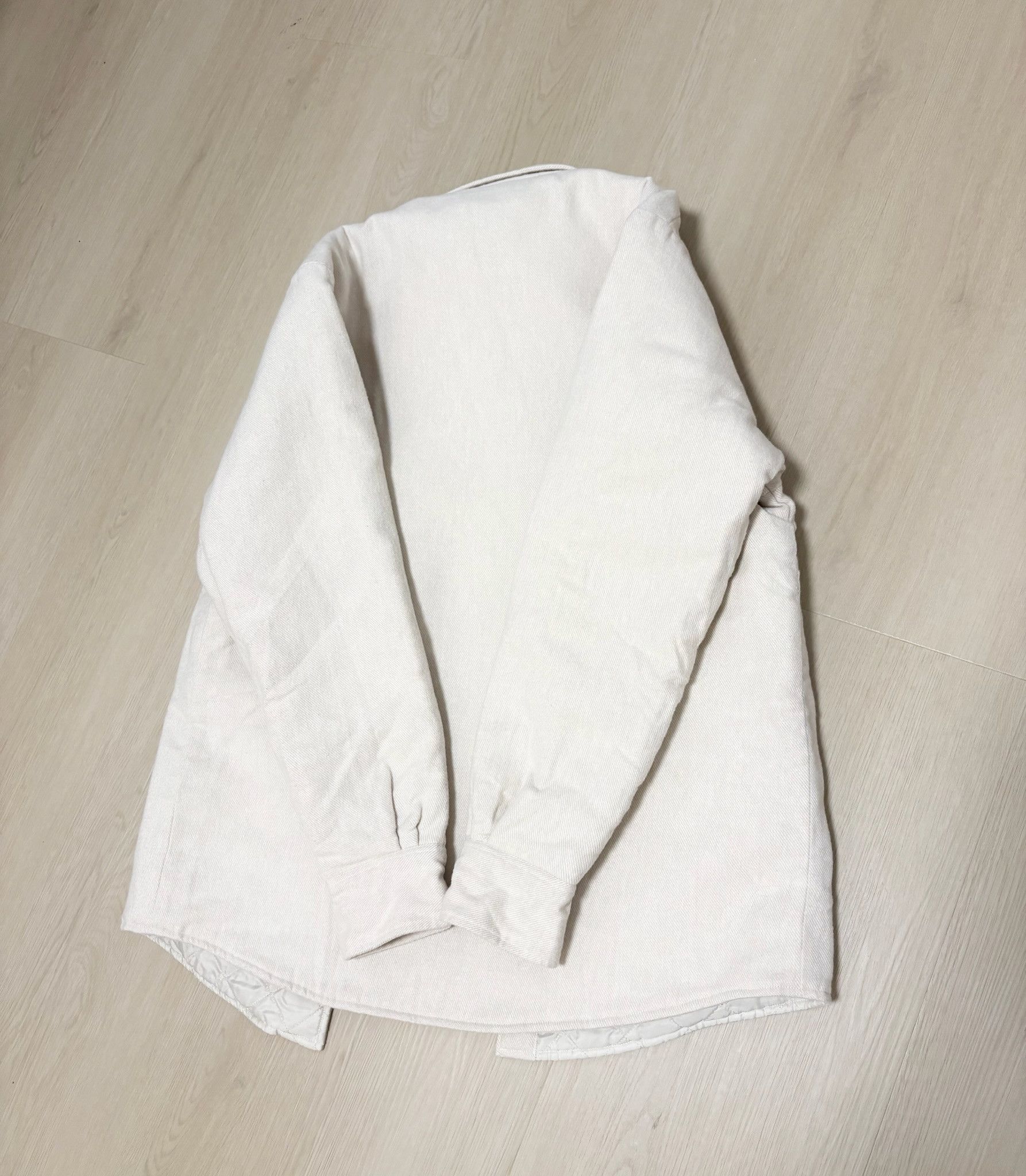 JJJJound JJJJound Beige Padded Flannel Size US S / EU 44-46 / 1 - 10 Thumbnail