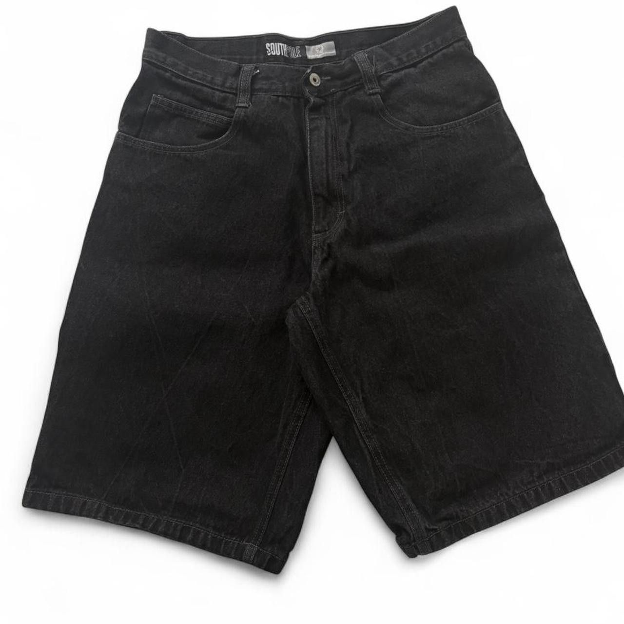 Southpole Vintage Black Baggy Denim SouthPole Jorts Size US 32 / EU 48 - 1 Thumbnail