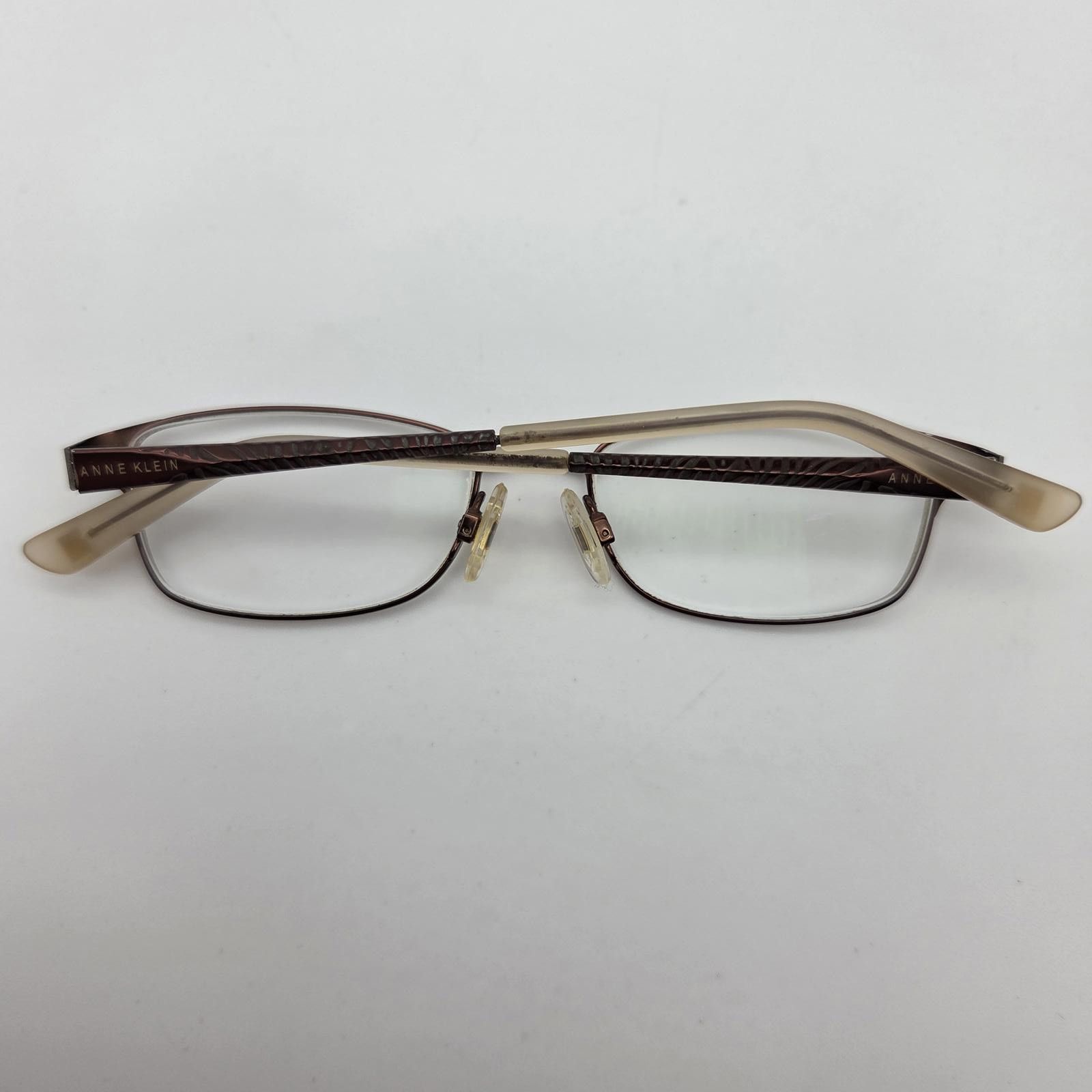 Designer Anne Klein AK5048 Eyeglasses FRAMES ONLY 51-17-140 208 Mocha Size ONE SIZE - 2 Thumbnail