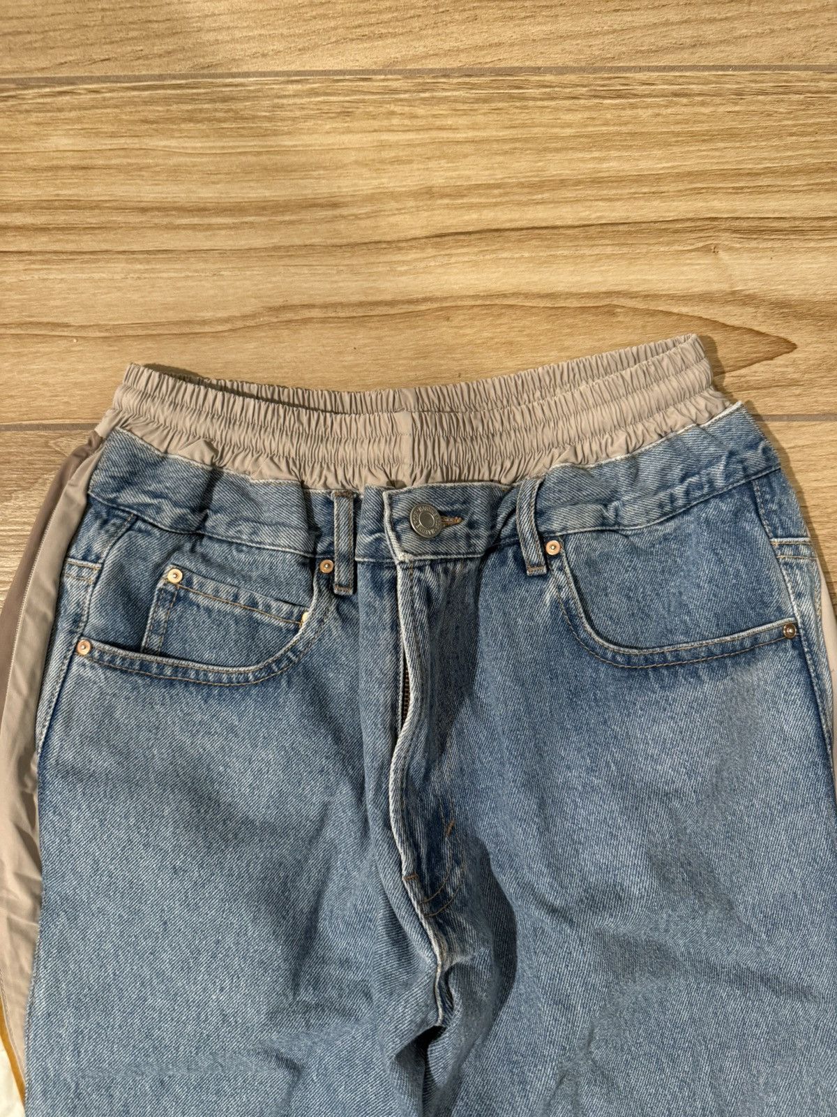 Martine Rose Martine Rose Denim Wind Breaker Pants (Medium) Size US 28 / EU 44 - 2 Thumbnail