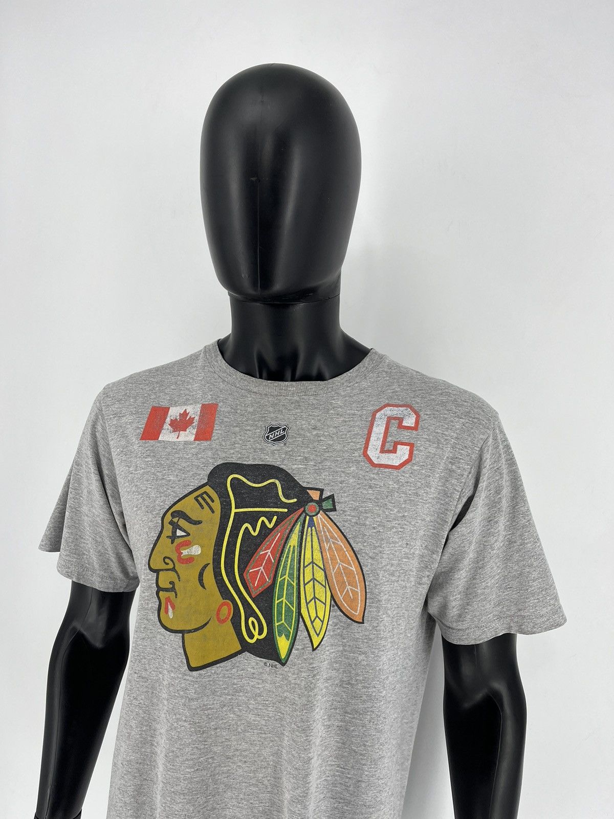 NHL × Reebok × Vintage Vintage Reebok NHL Indian T-shirt Grey Size XL Size US XL / EU 56 / 4 - 4 Thumbnail