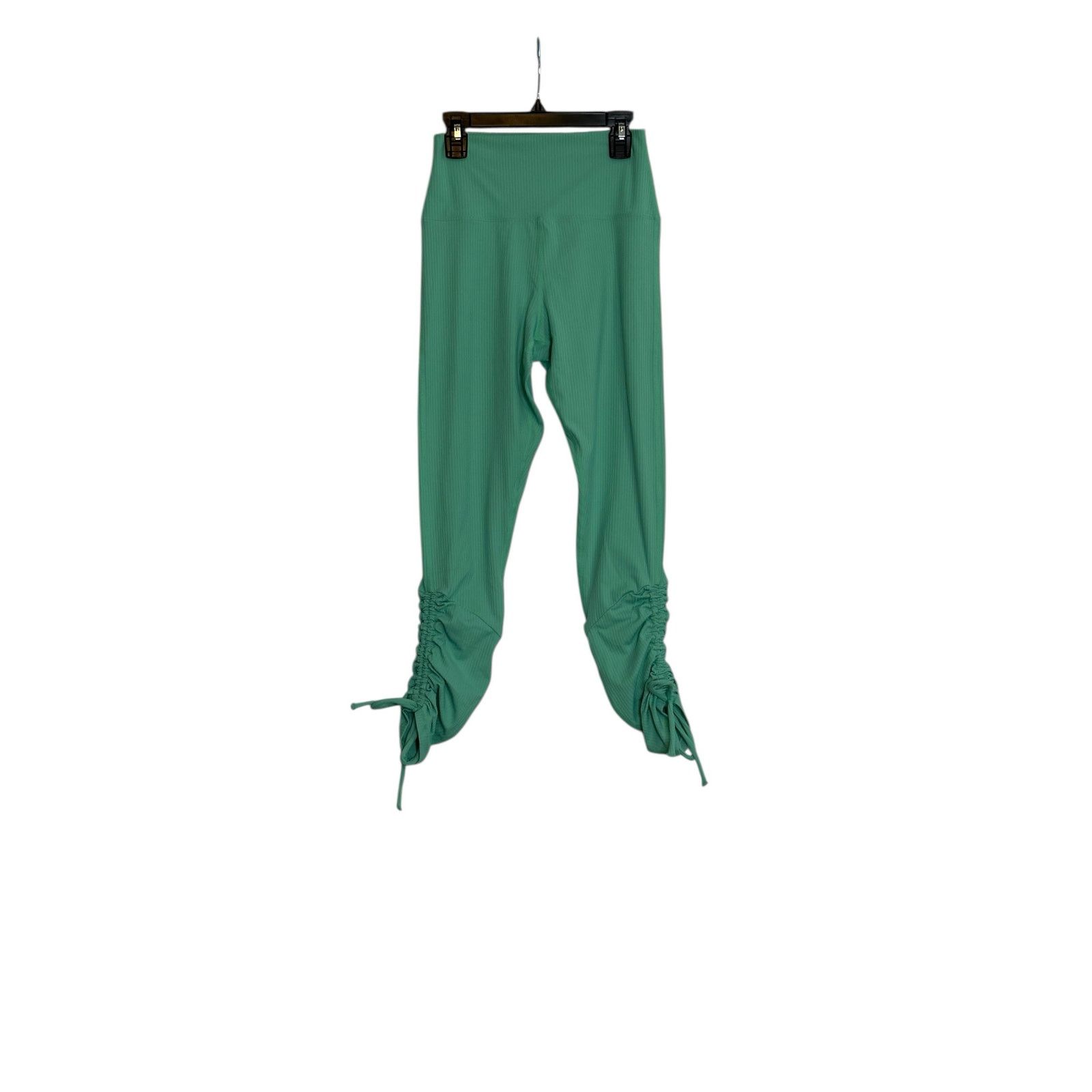 Beach Riot Beach Riot mint green ribbed ruched leggings size Small Size 28" / US 6 / IT 42 - 7 Thumbnail