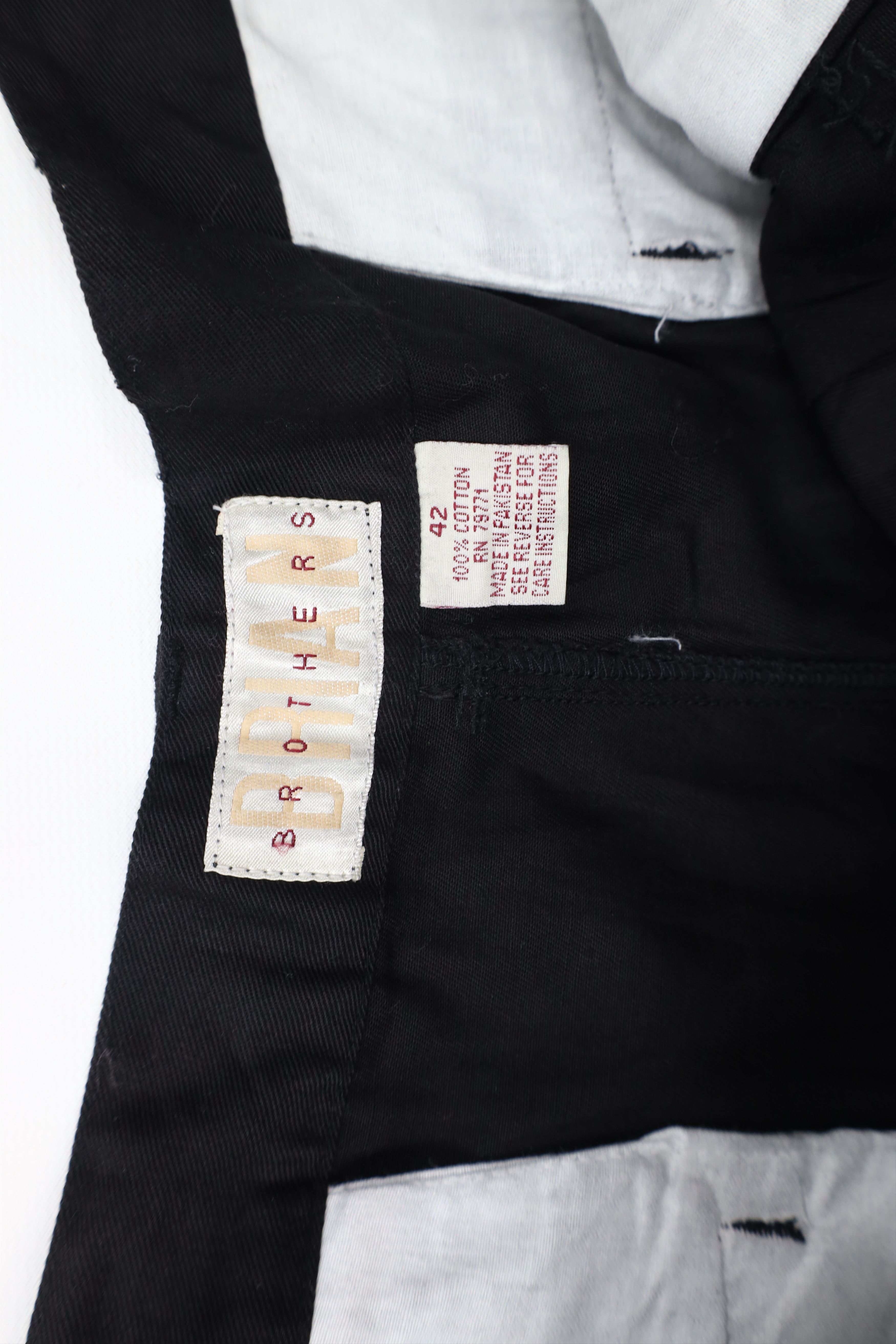 Vintage Deadstock Vintage 90s Streetwear Baggy Pleated Chino Shorts Size US 42 / EU 58 - 8 Thumbnail