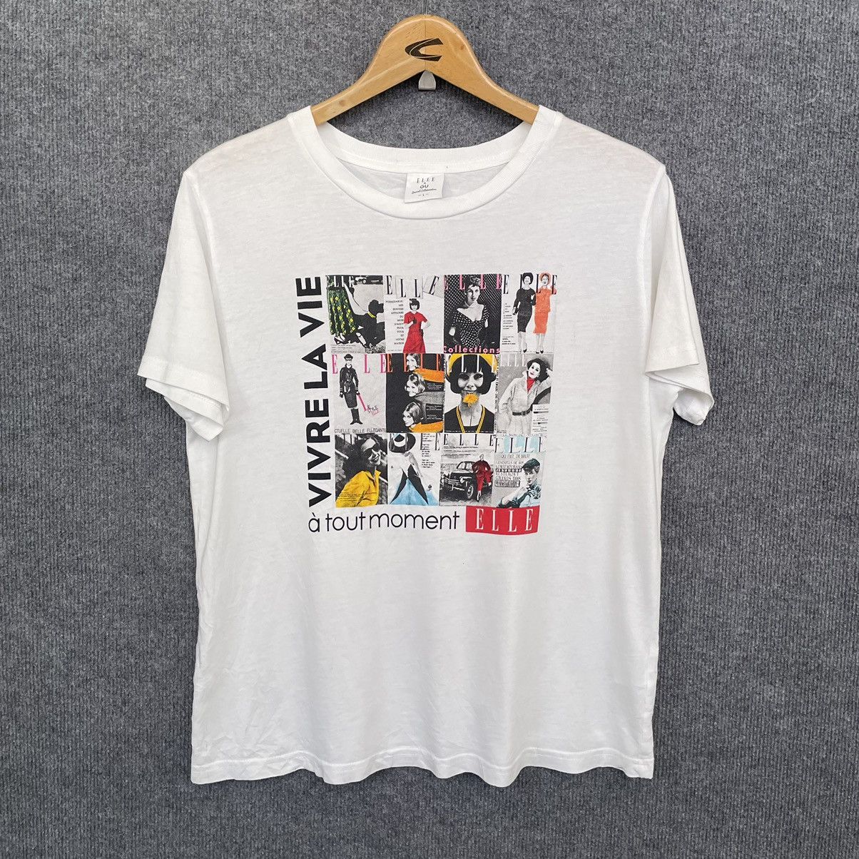 Japanese Brand Elle x GU Special Collaboration T Shirt Size US S / EU 44-46 / 1 - 1 Thumbnail