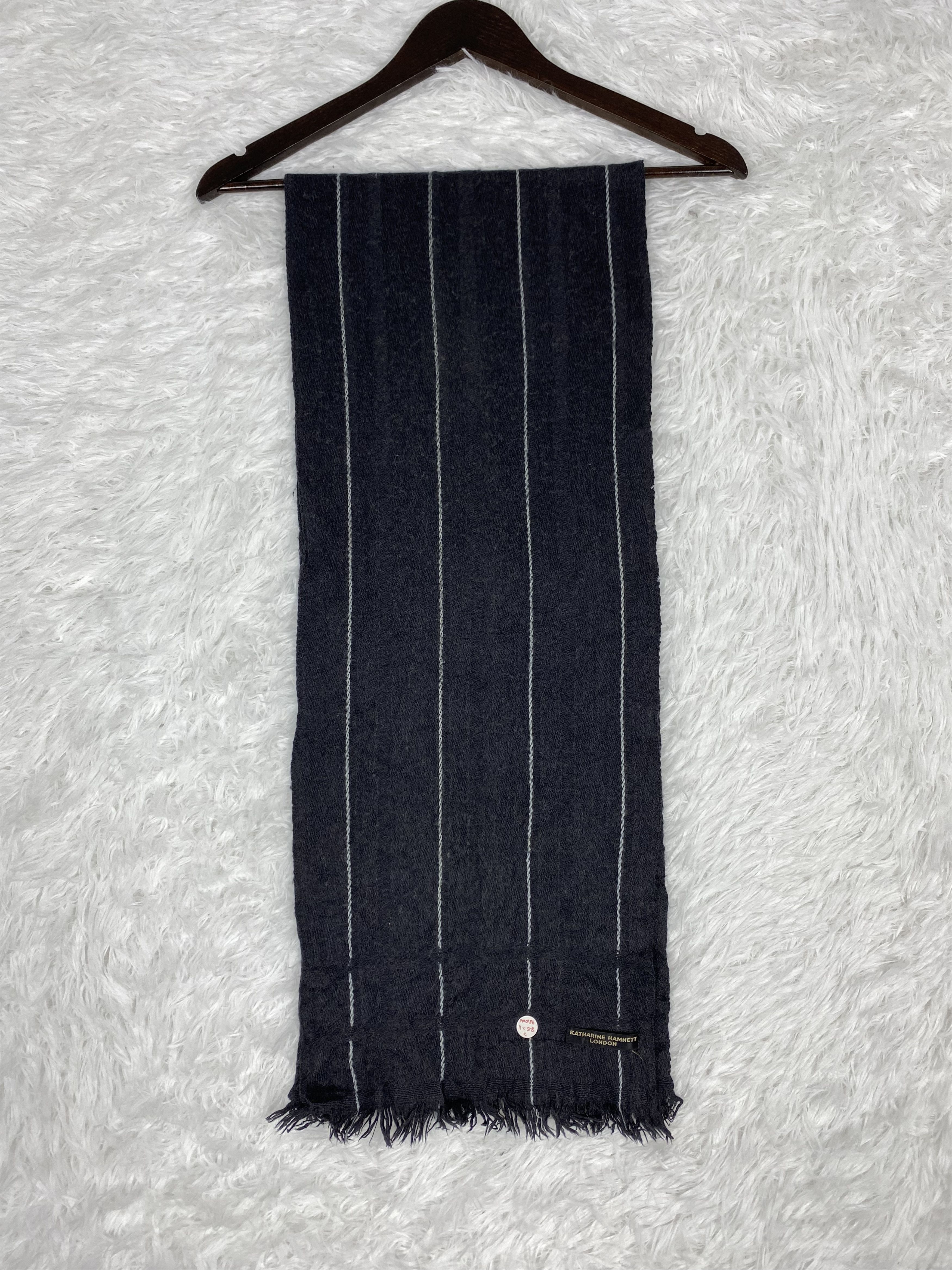 Katharine Hamnett London Vintage Katharine Hamnett Scarf / Muffler Neckwear PM0186 Size ONE SIZE - 4 Thumbnail