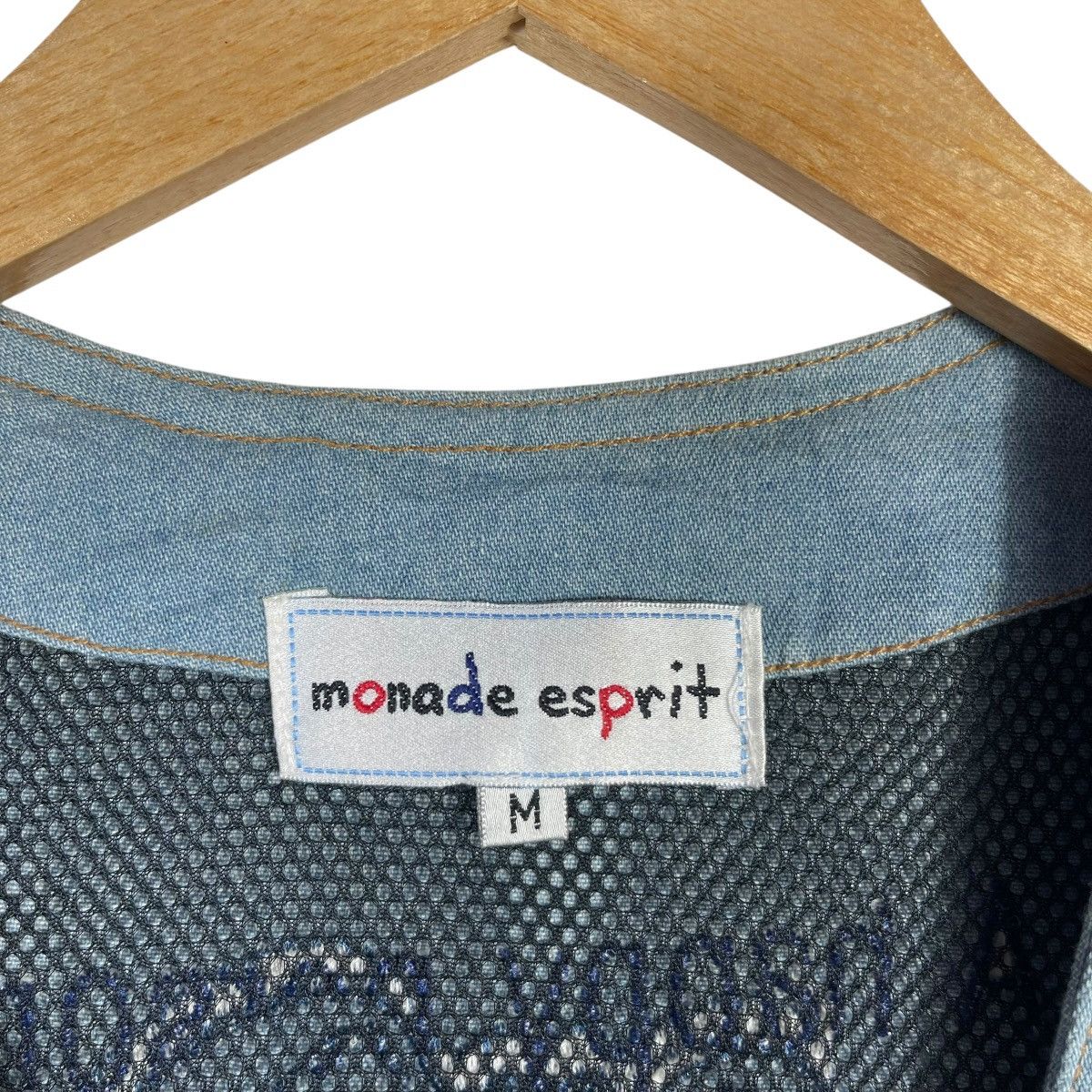 Esprit Vintage Monade Esprit Denim Utility Vest Cartoon Graphic Size US M / EU 48-50 / 2 - 3 Thumbnail